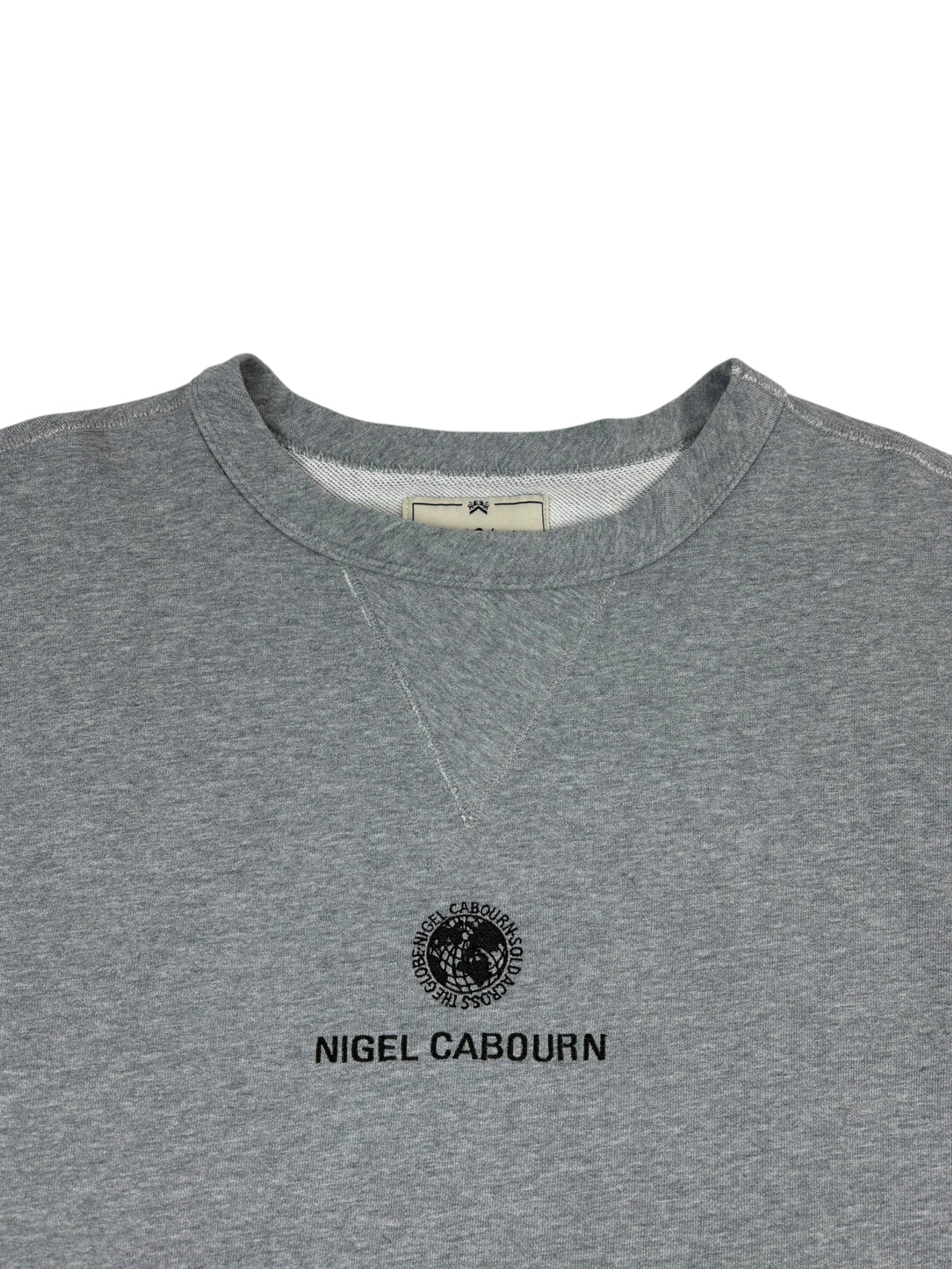 Nigel Cabourn Embroidered Globe Sweater