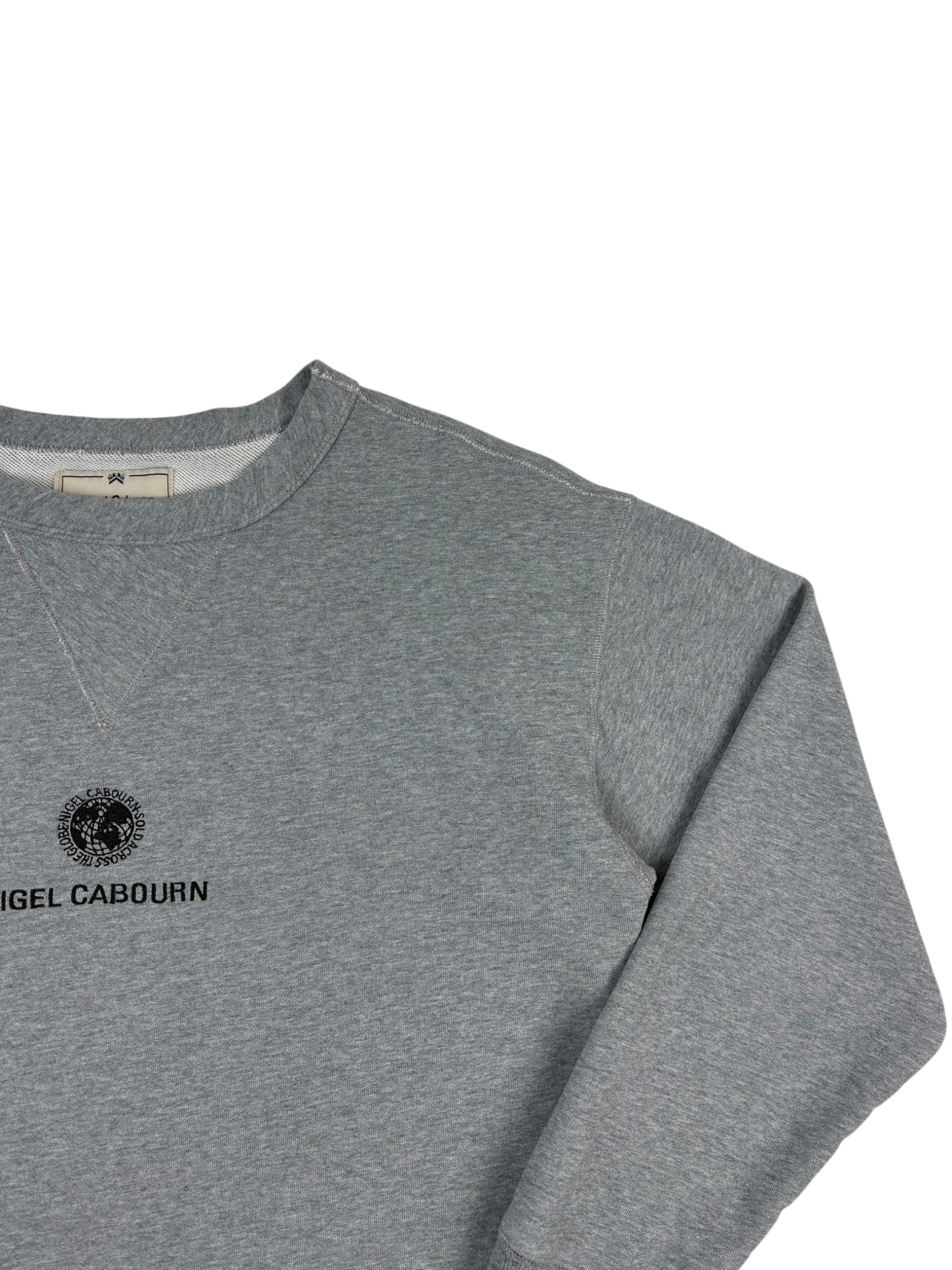 Nigel Cabourn Embroidered Globe Sweater