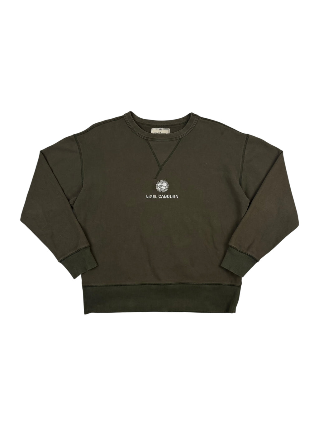 Nigel Cabourn Embroidered Globe Sweater