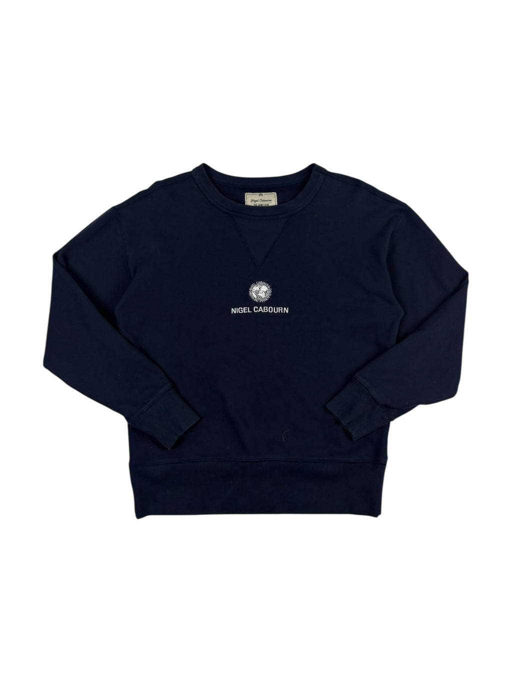 Nigel Cabourn Embroidered Globe Sweater