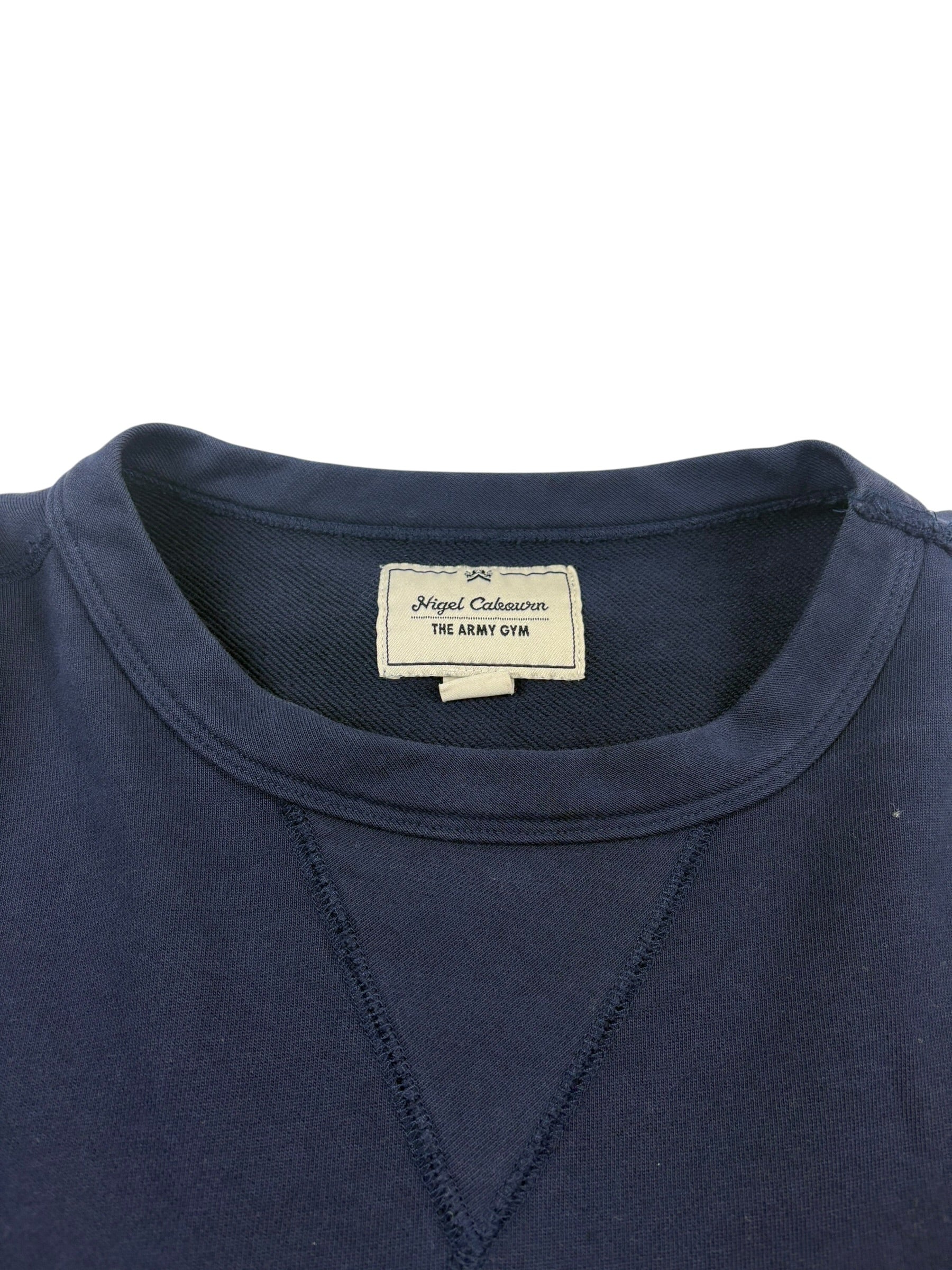 Nigel Cabourn Embroidered Globe Sweater