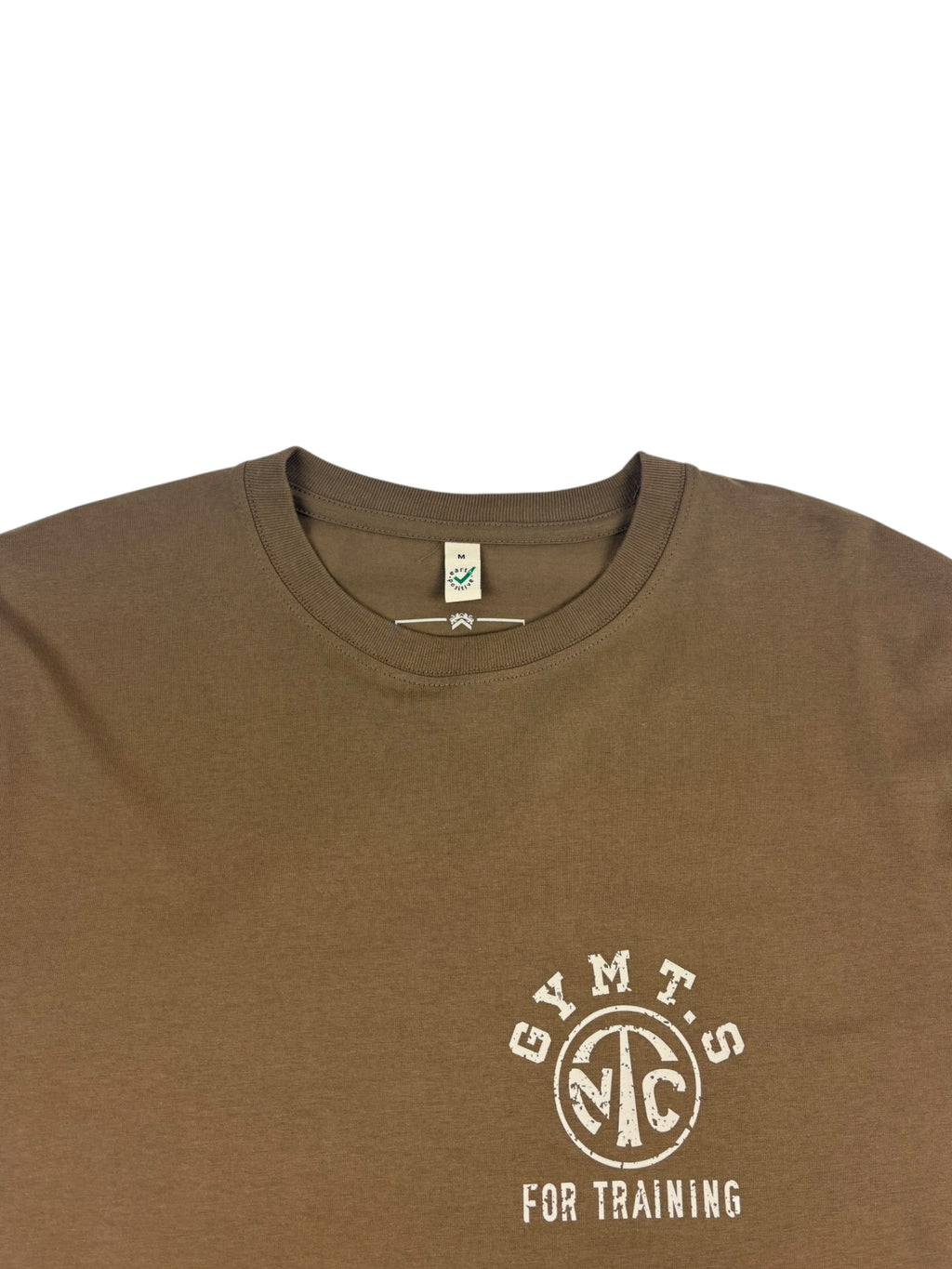Nigel Cabourn Army Gym Print T-Shirt Faded Brown