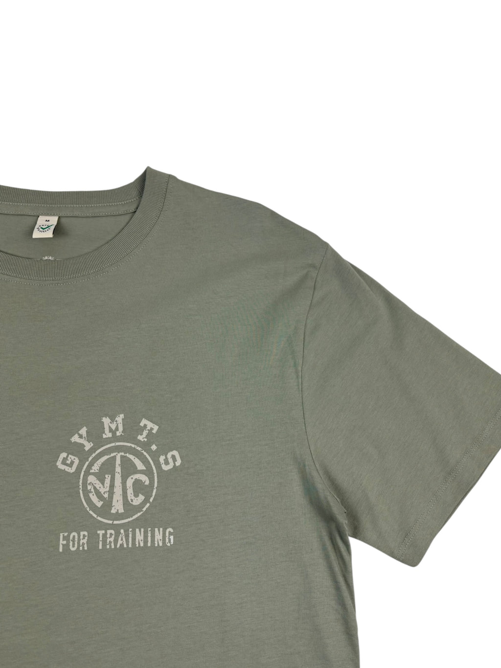 Nigel Cabourn Army Gym Print T-Shirt Light Olive
