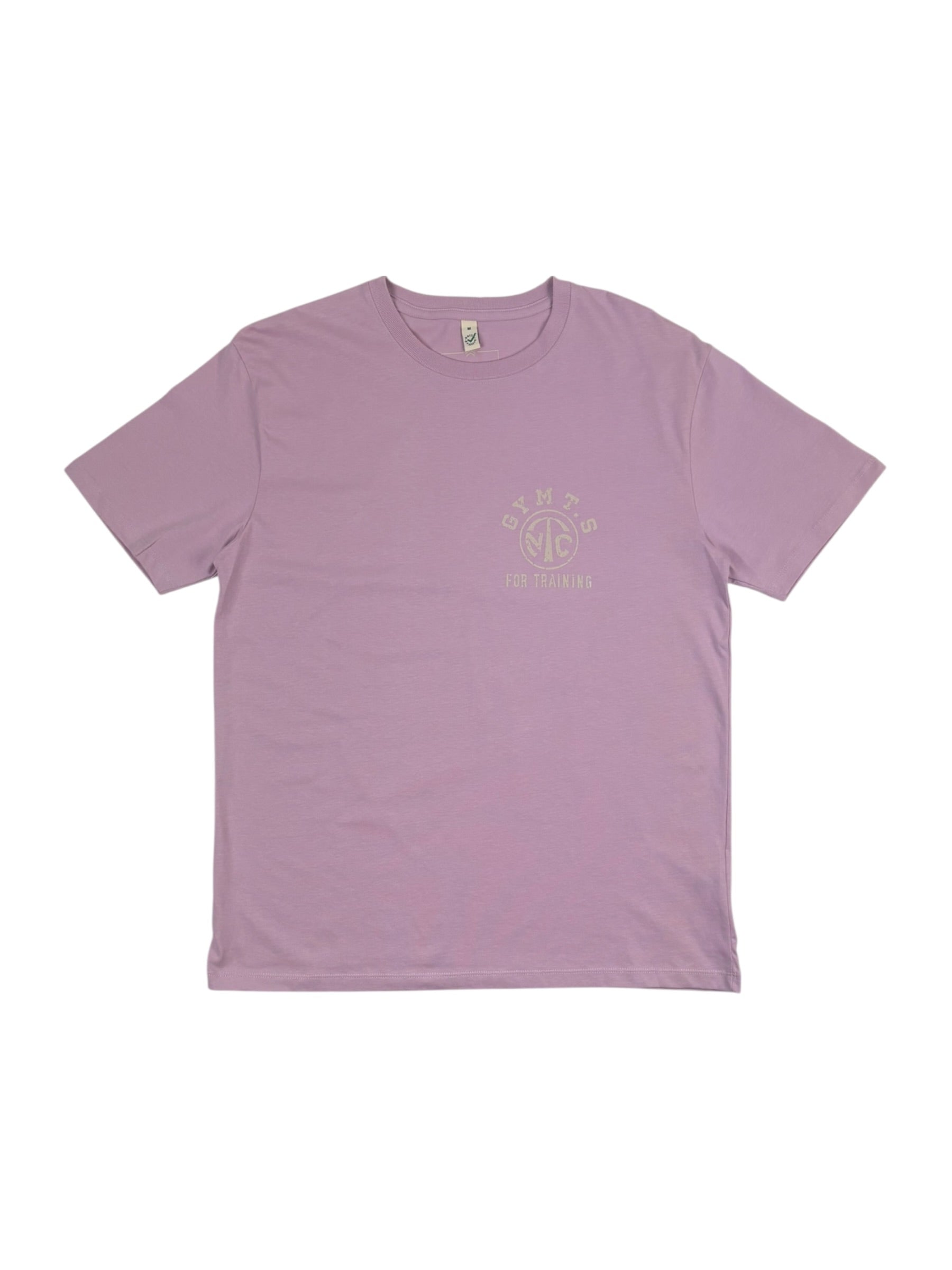 Nigel Cabourn Army Gym Print T-Shirt Faded Pink