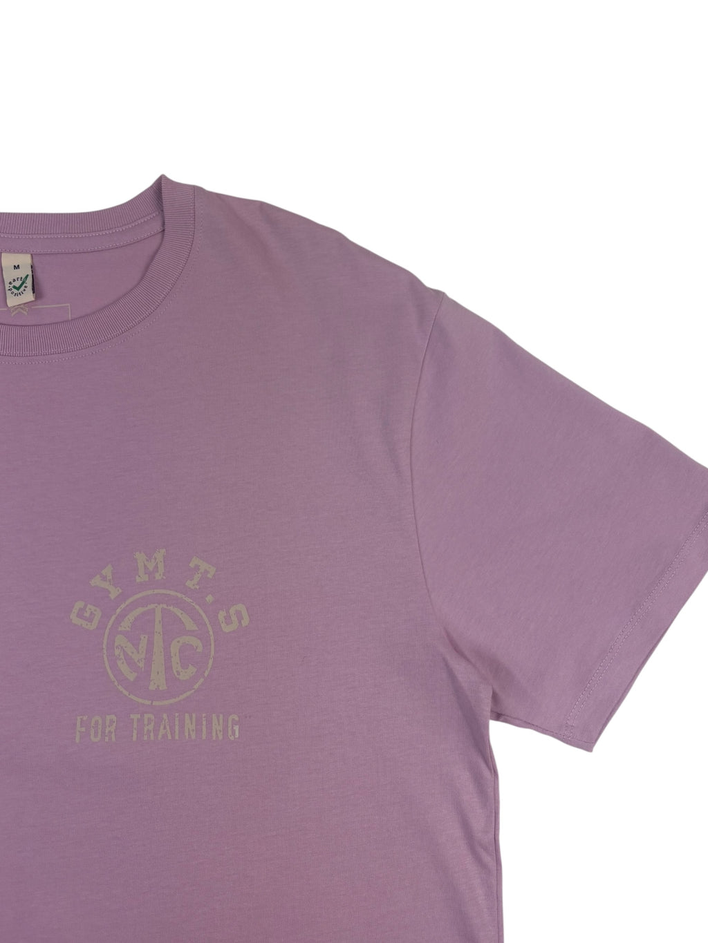 Nigel Cabourn Army Gym Print T-Shirt Faded Pink