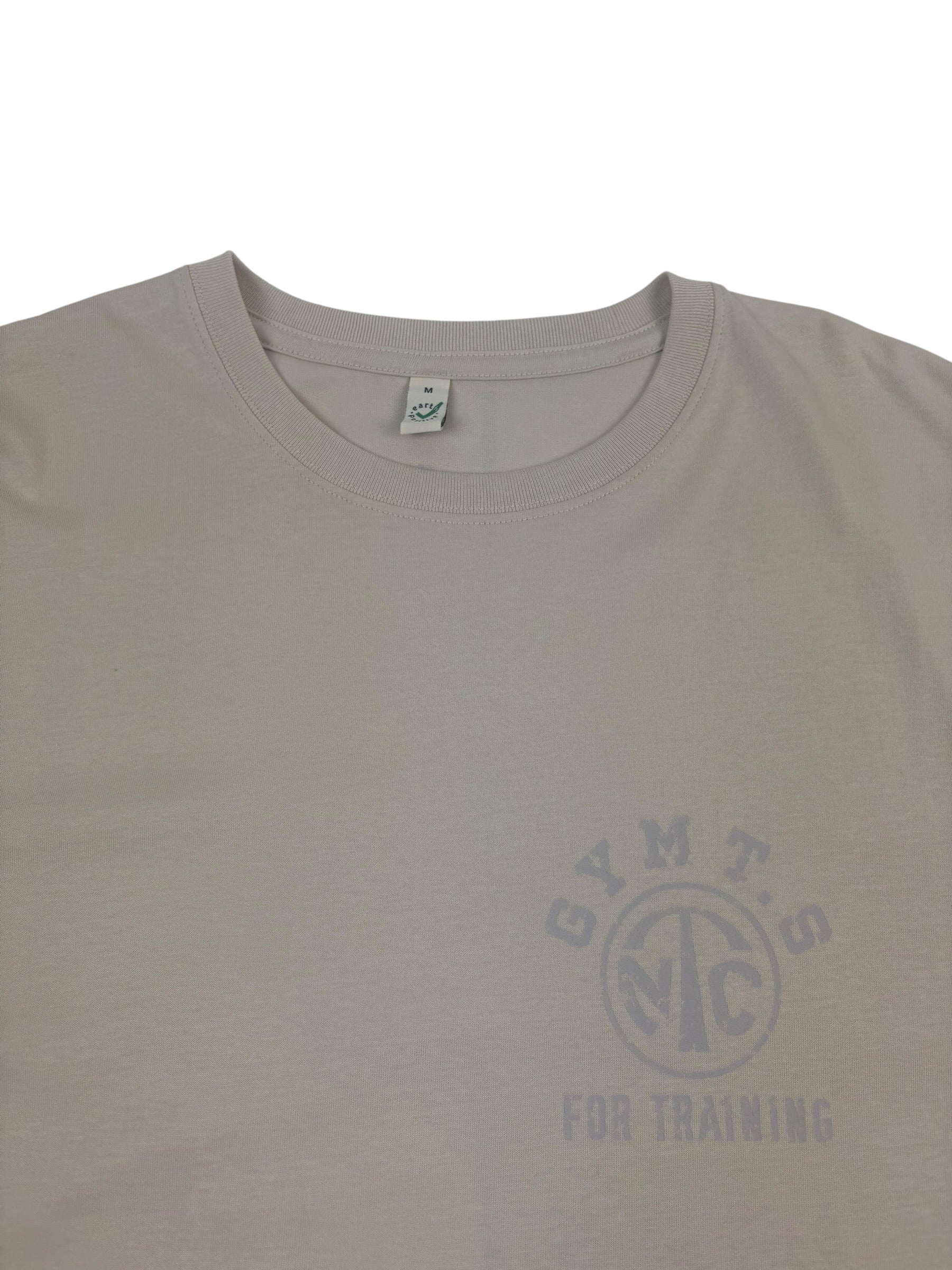Nigel Cabourn Army Gym Print T-Shirt Light Beige
