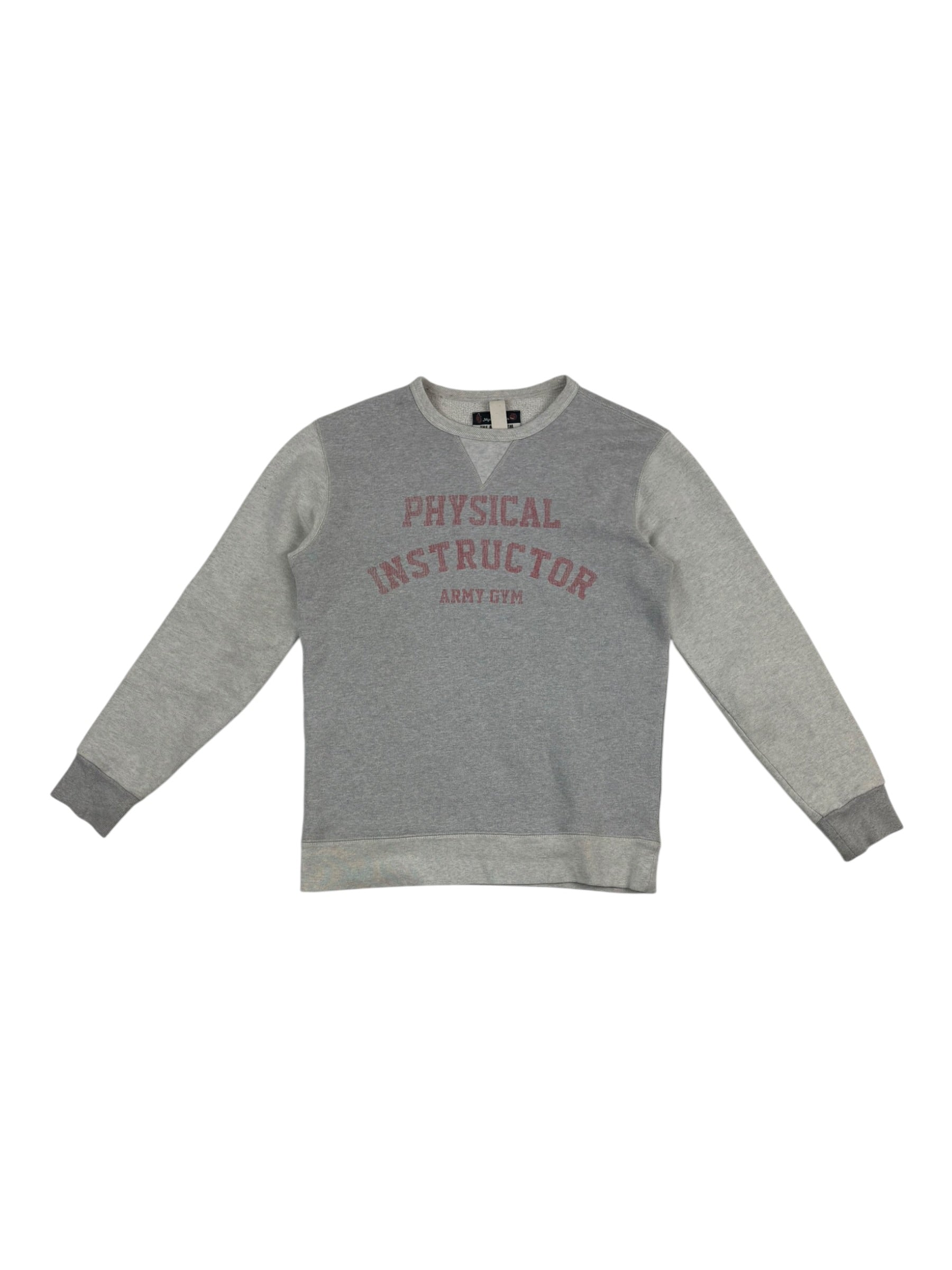 Nigel Cabourn Army Gym Printed Mélange Sweatshirt