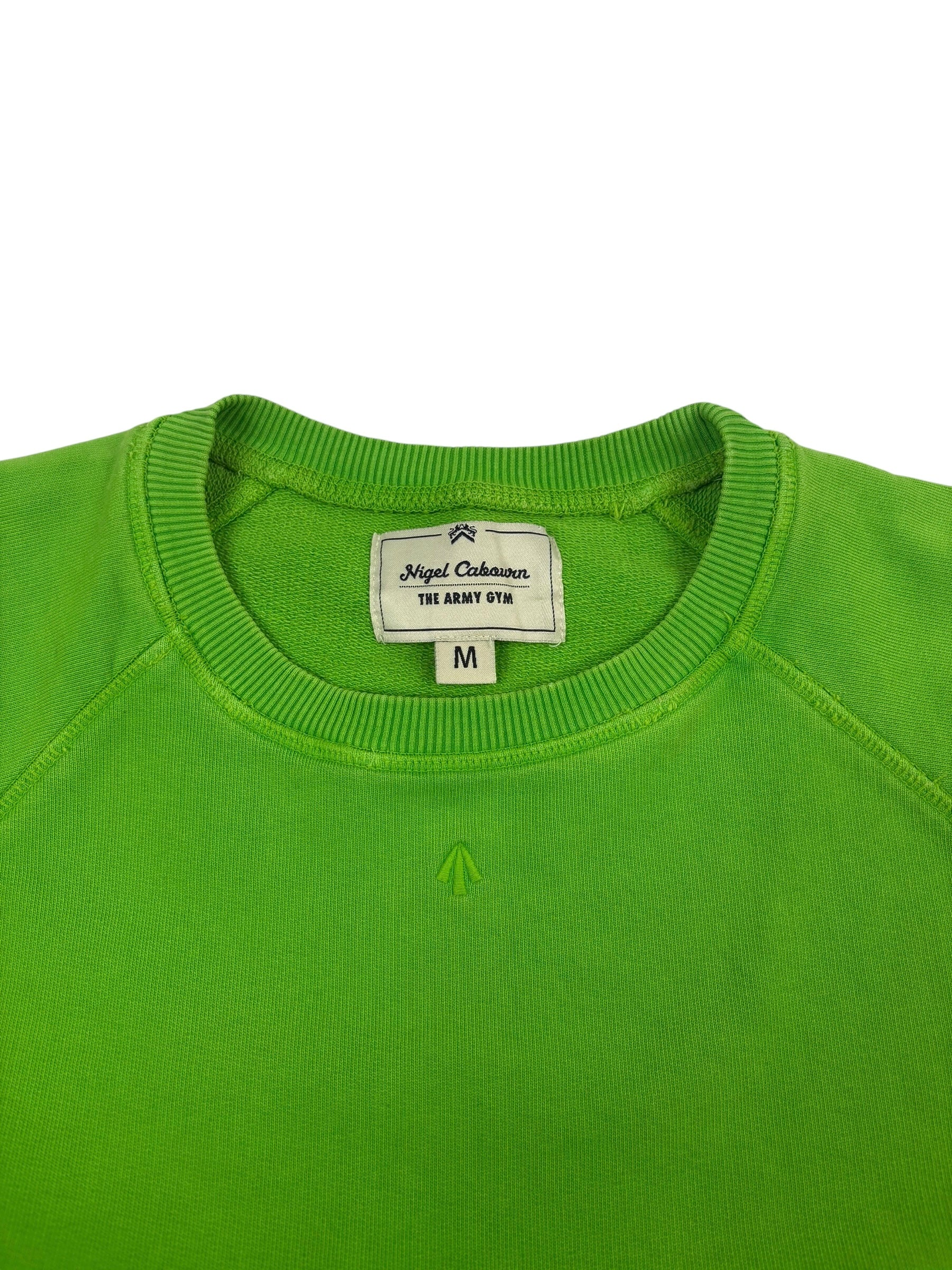 Nigel Cabourn Army Gym SS Crewneck Sweater