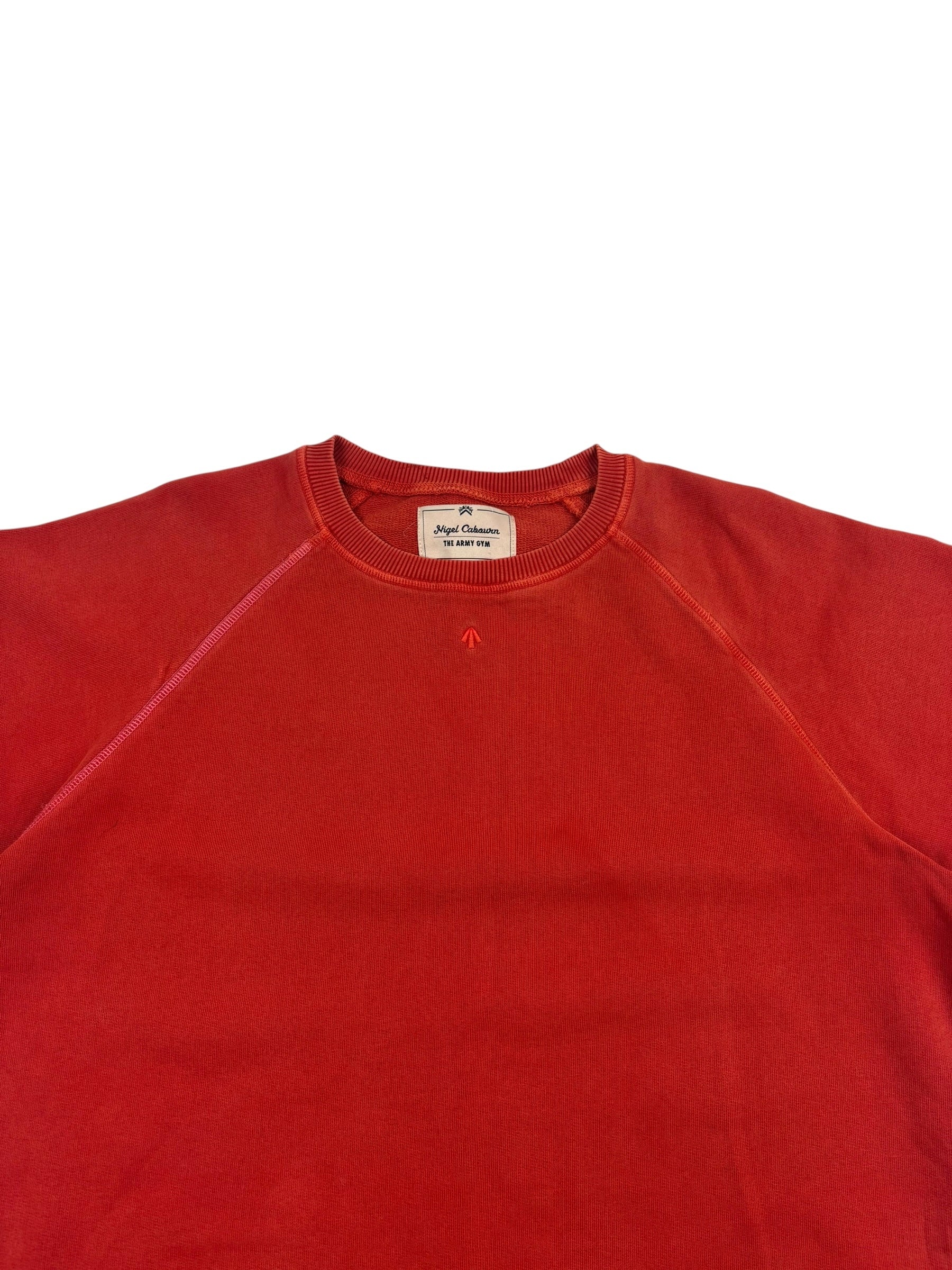 Nigel Cabourn Army Gym SS Crewneck Sweater