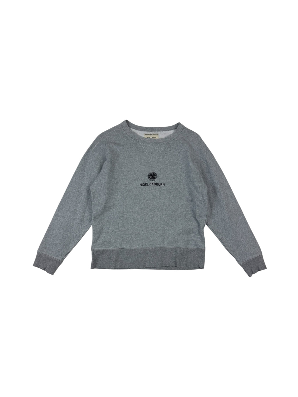 Nigel Cabourn Army Gym Embroidered Globe Sweatshirt