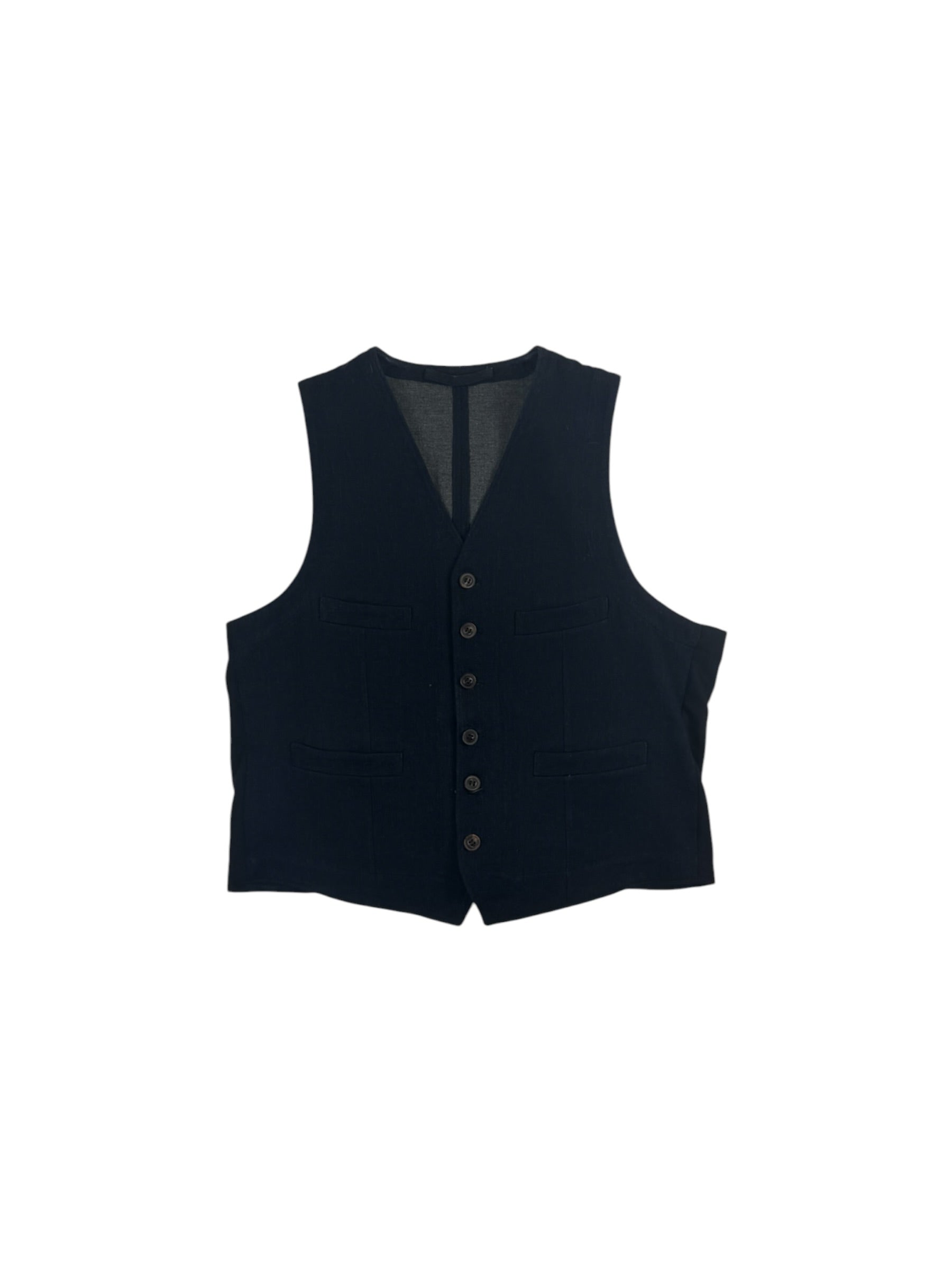 Nigel Cabourn Authentic Denim Waistcoat