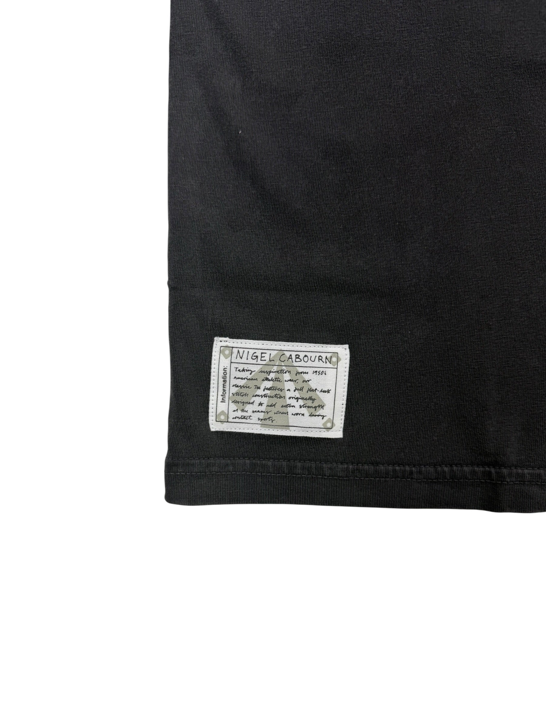 Nigel Cabourn Authentic EP T-Shirt Stonewash Black