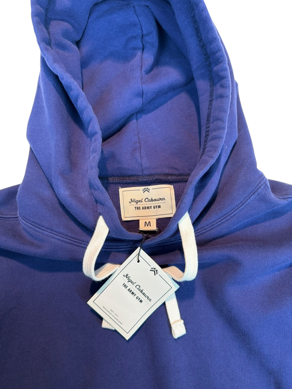 Nigel Cabourn Army Gym Embroidered Arrow Hoodie
