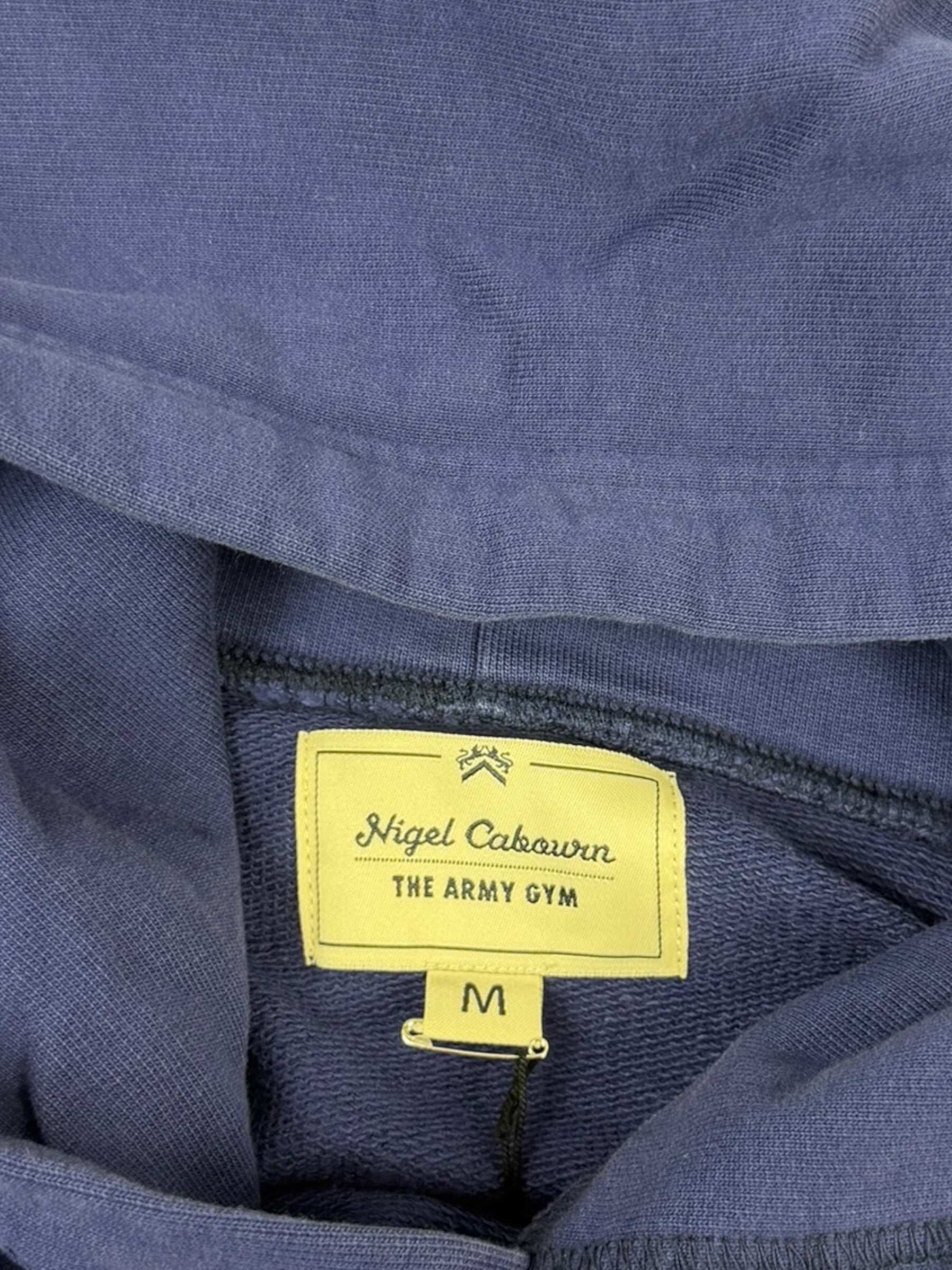 Nigel Cabourn Army Gym Embroidered Arrow Hoodie