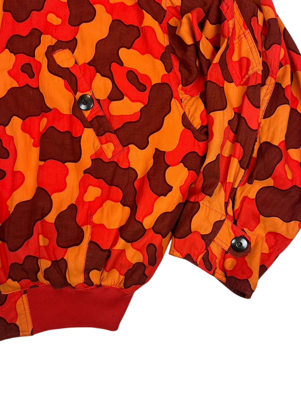 Nigel Cabourn 1980s Cricket Abstract Camo Flight Jacket