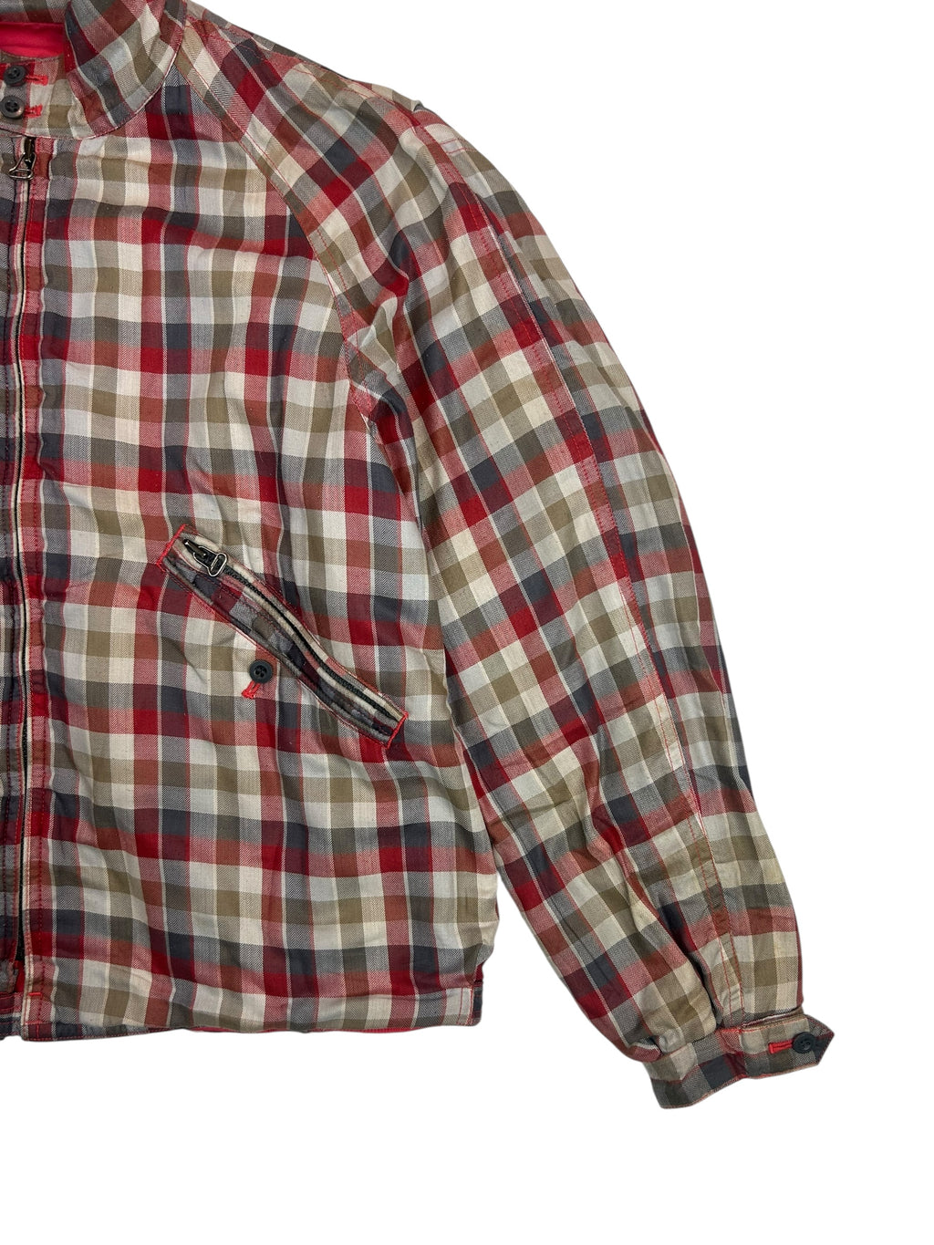 Nigel Cabourn 90s Check Flight Jacket
