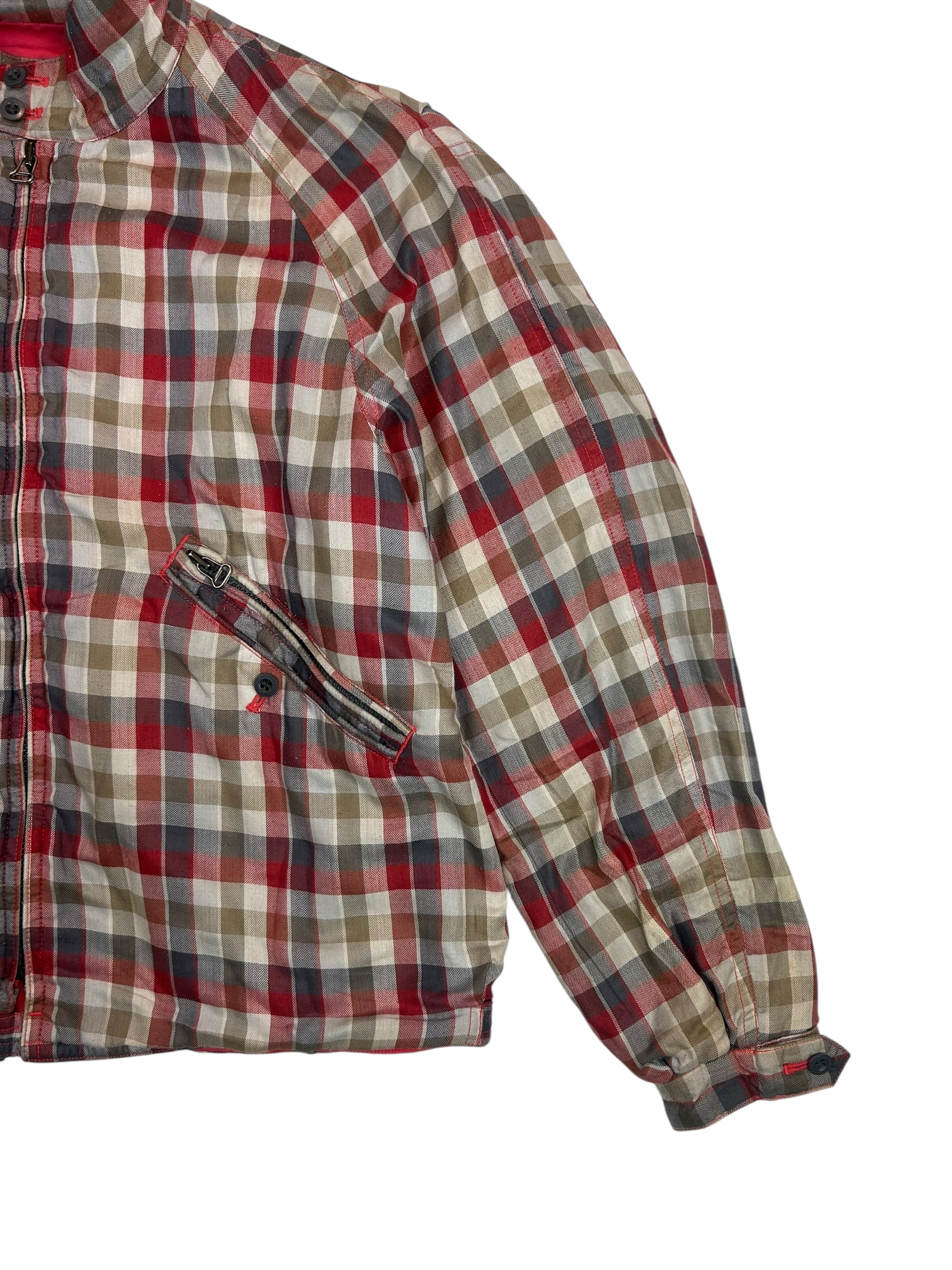 Nigel Cabourn 90s Check Flight Jacket