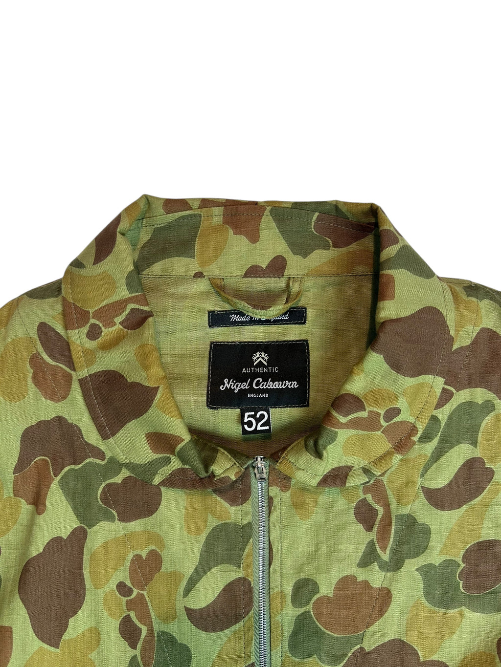Nigel Cabourn Authentic Camo Flight Jacket