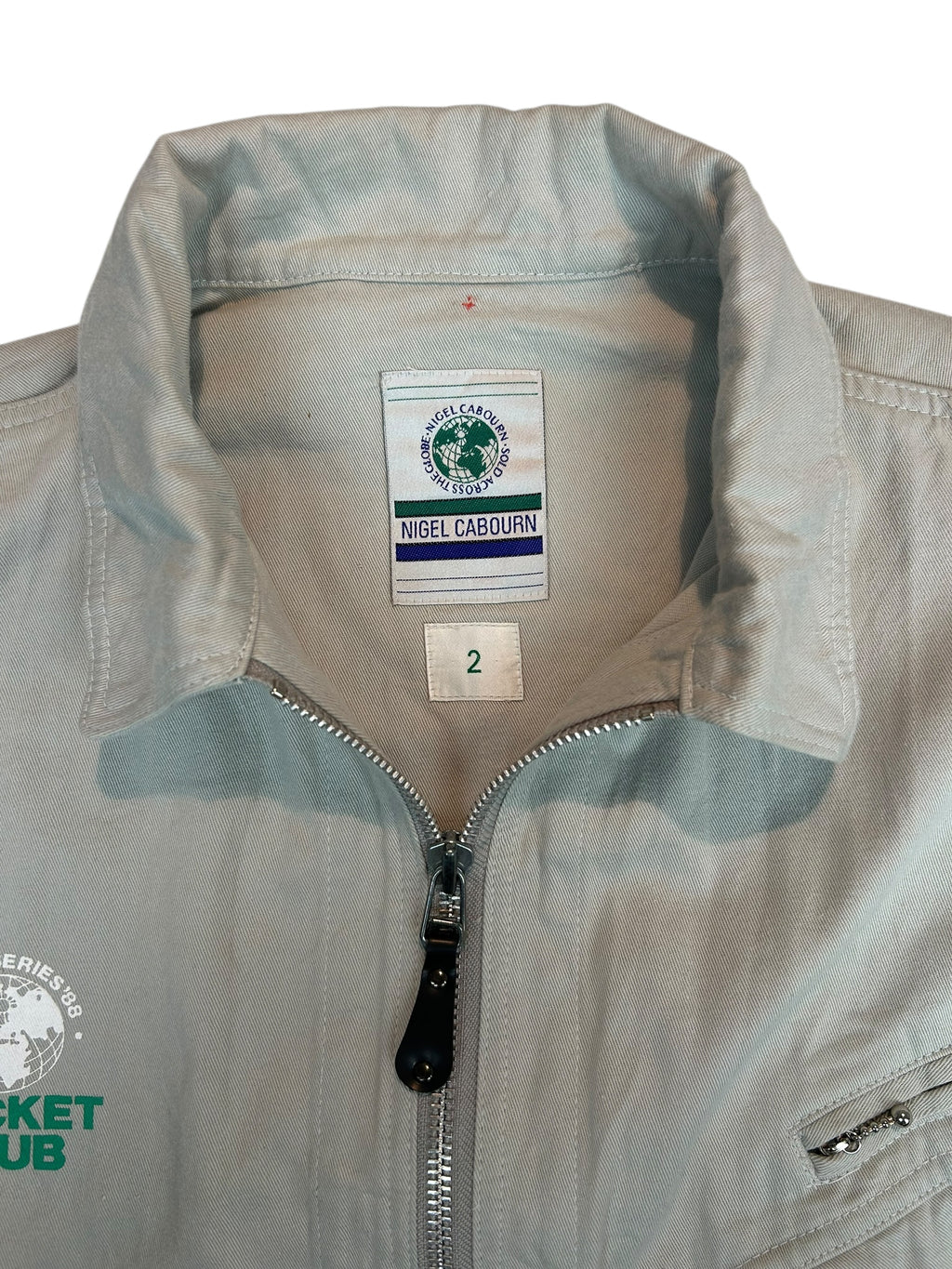Nigel Cabourn 1980s Cricket Club Harrington Jacket