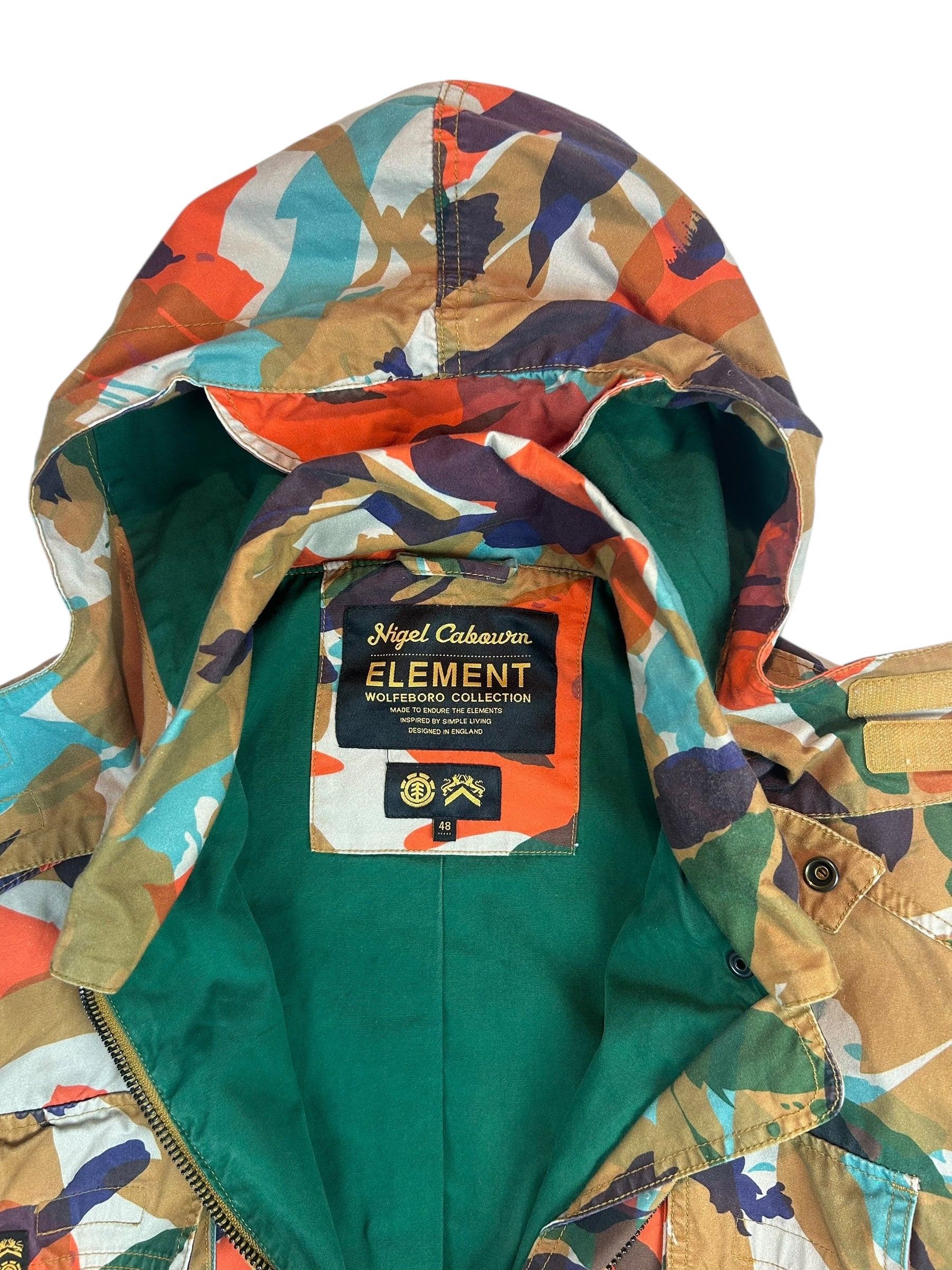 Nigel Cabourn Element Camo Hunting Parka