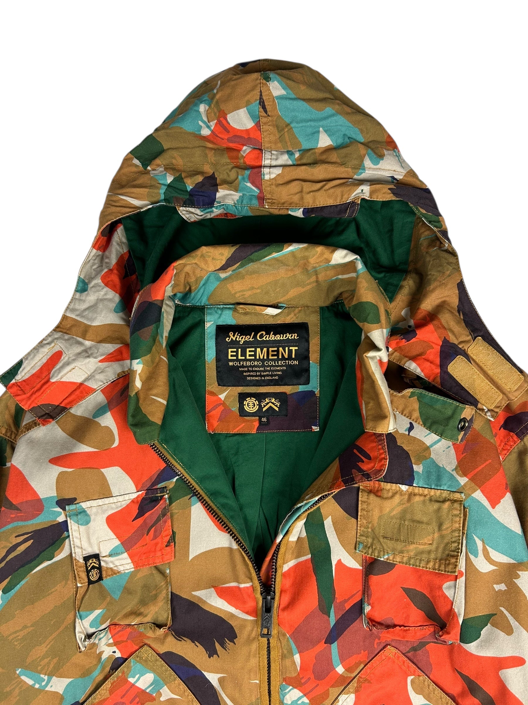 Nigel Cabourn Element Camo Hunting Parka