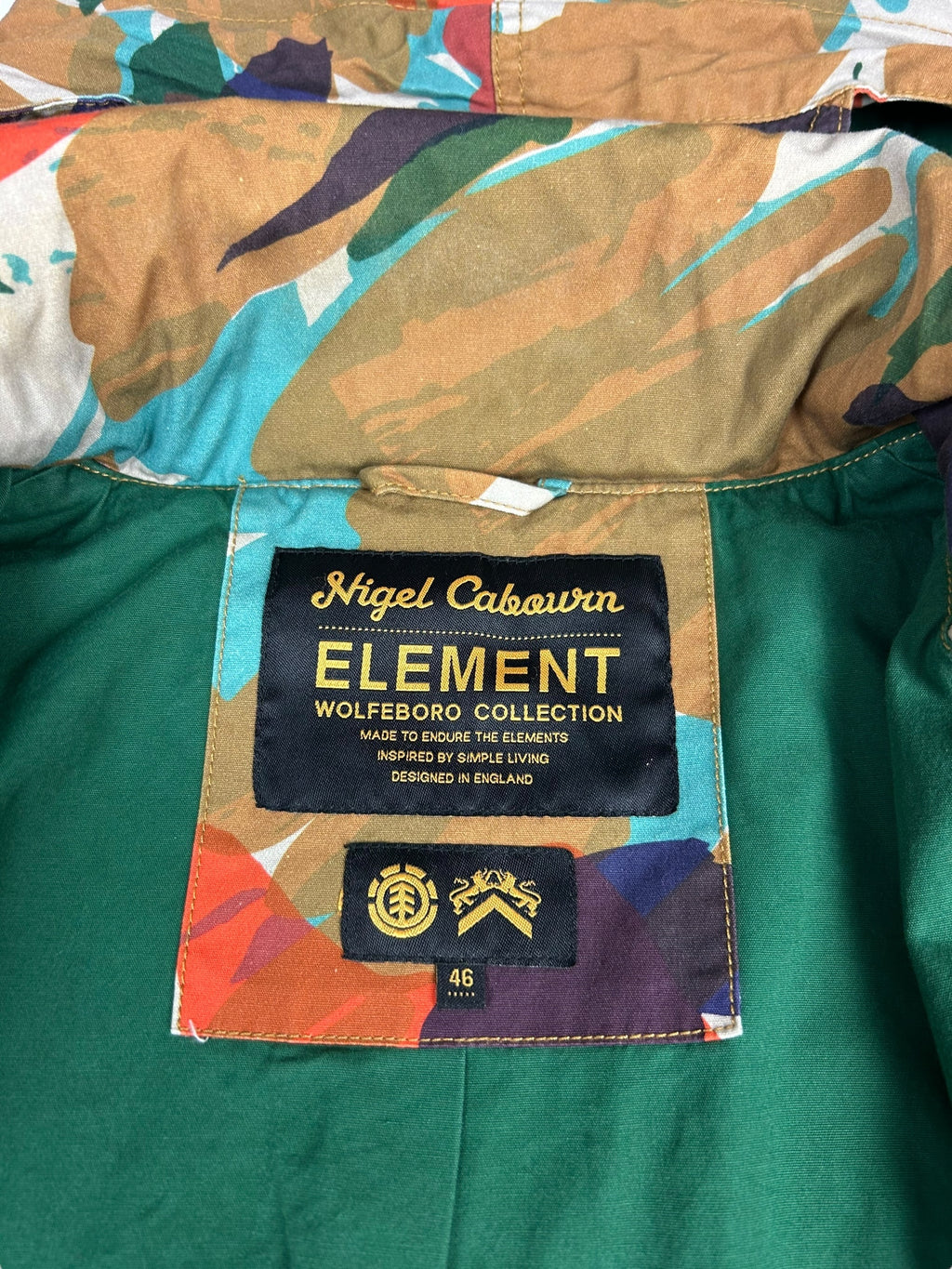 Nigel Cabourn Element Camo Hunting Parka