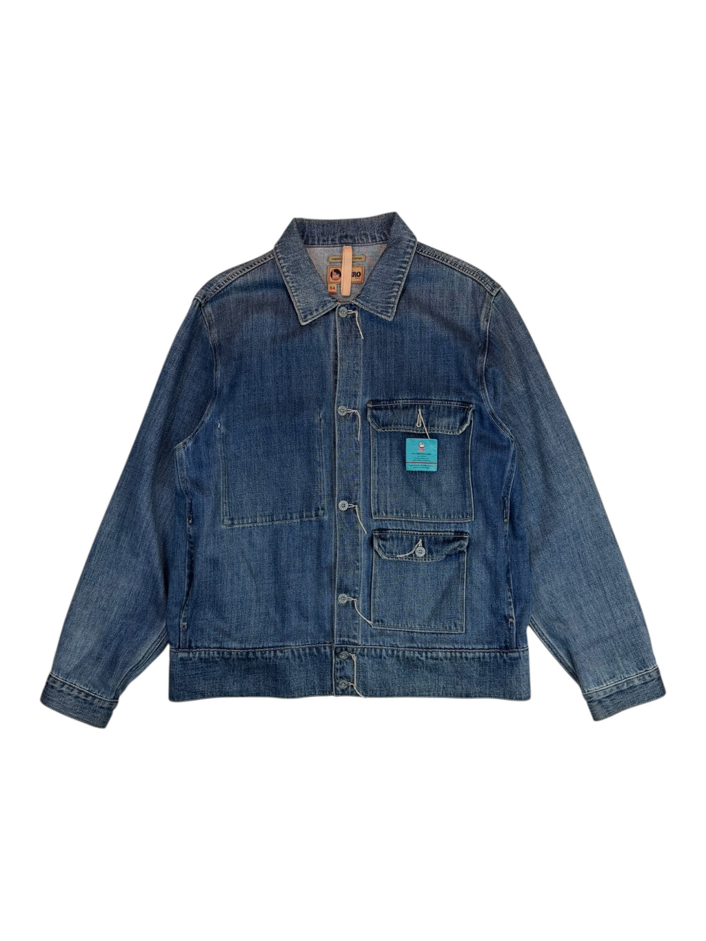 Nigel Cabourn Lybro Denim Hip Jacket