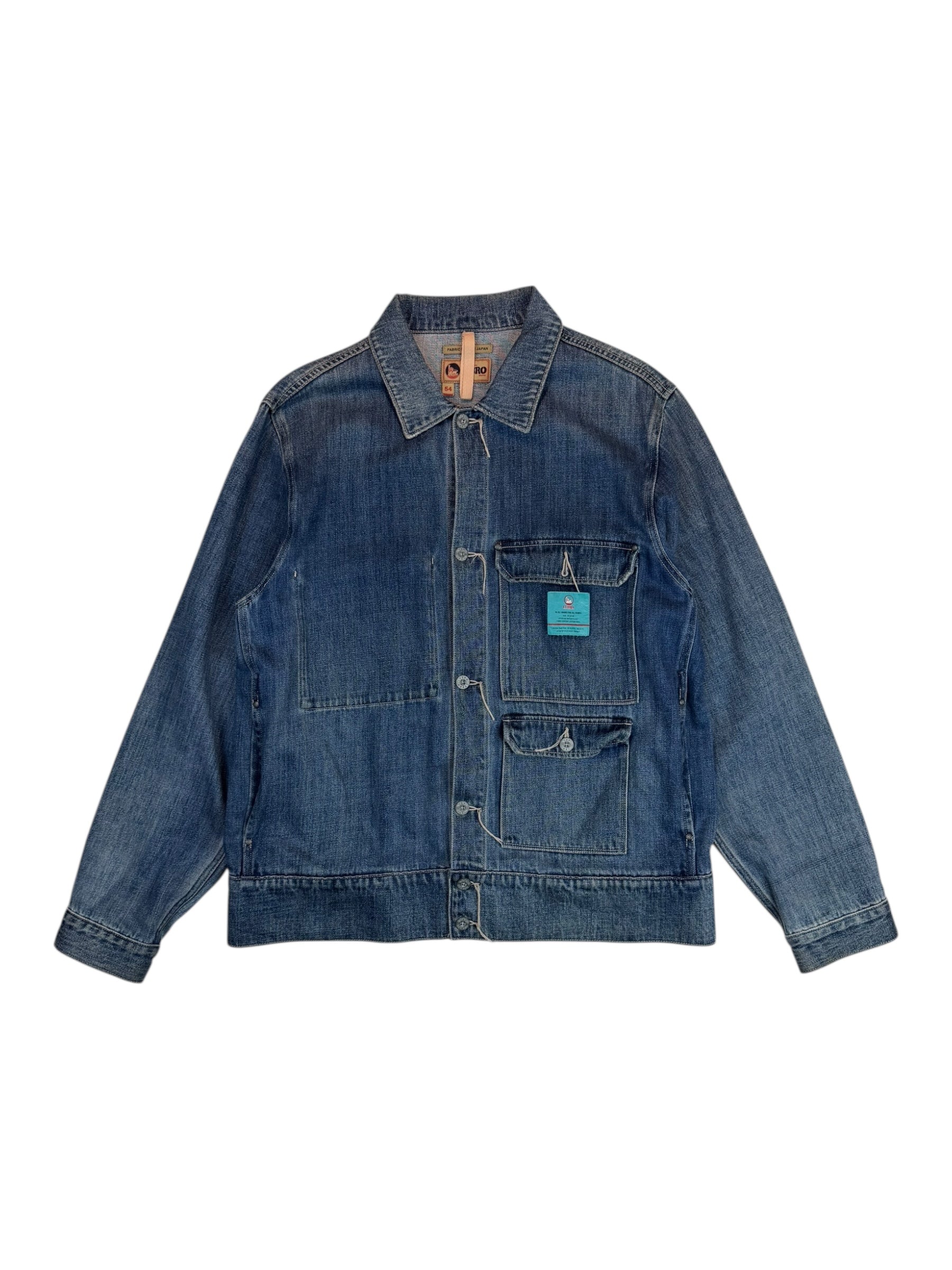 Nigel Cabourn Lybro Denim Hip Jacket