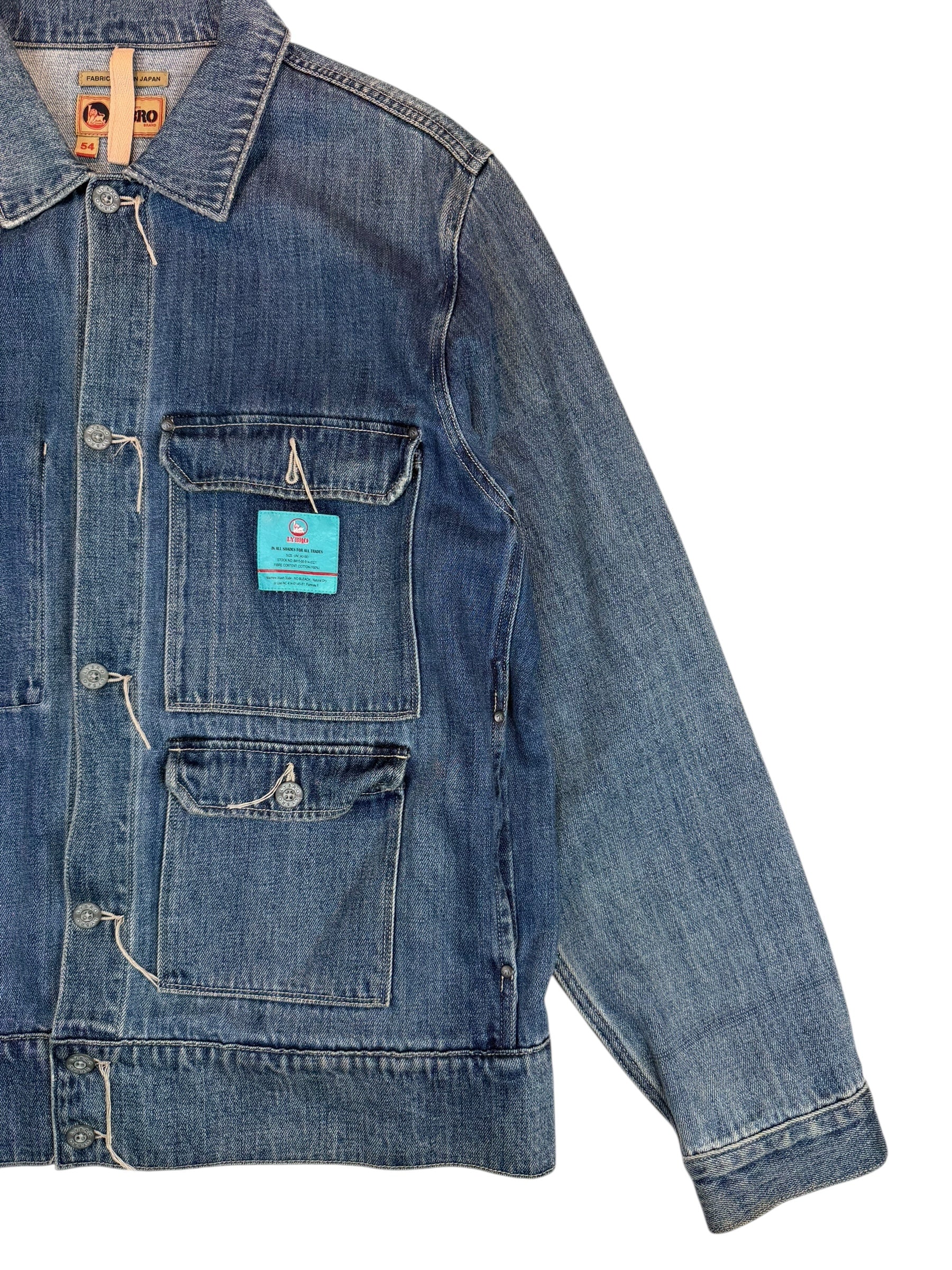 Nigel Cabourn Lybro Denim Hip Jacket