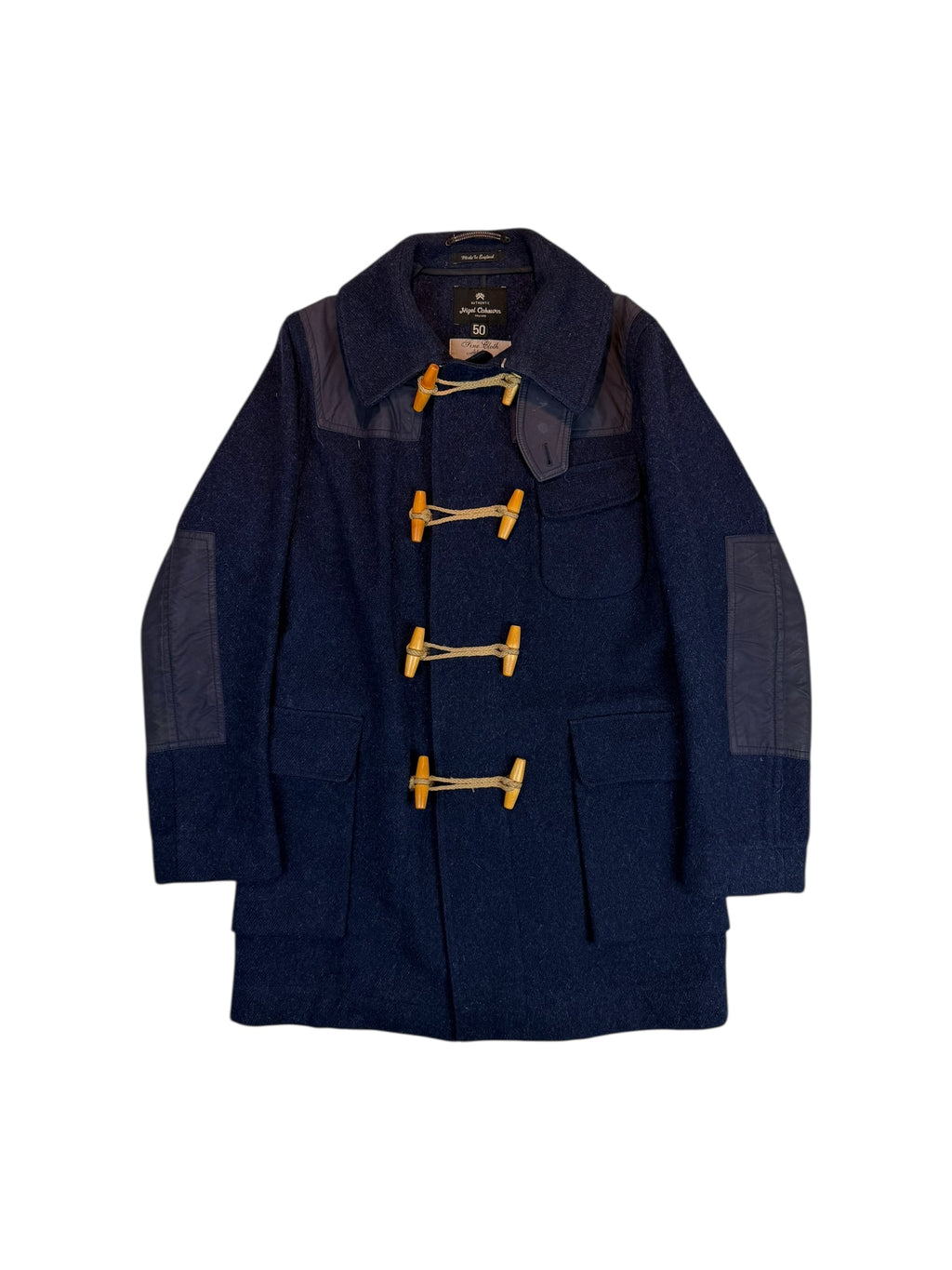 Nigel Cabourn Fox Brothers Melton Wool Duffle Coat