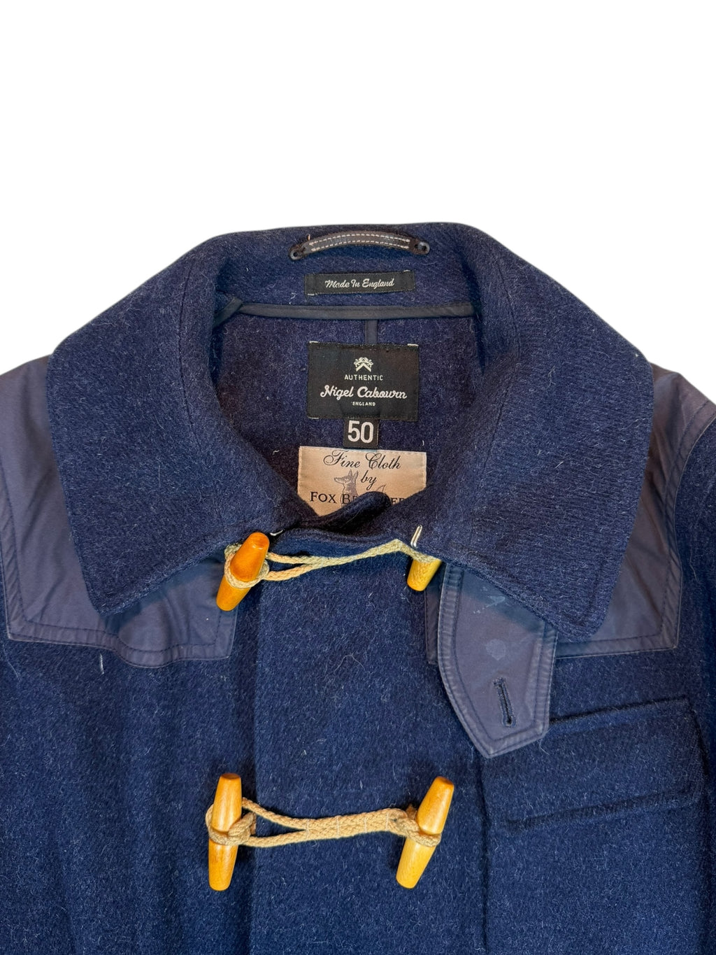 Nigel Cabourn Fox Brothers Melton Wool Duffle Coat