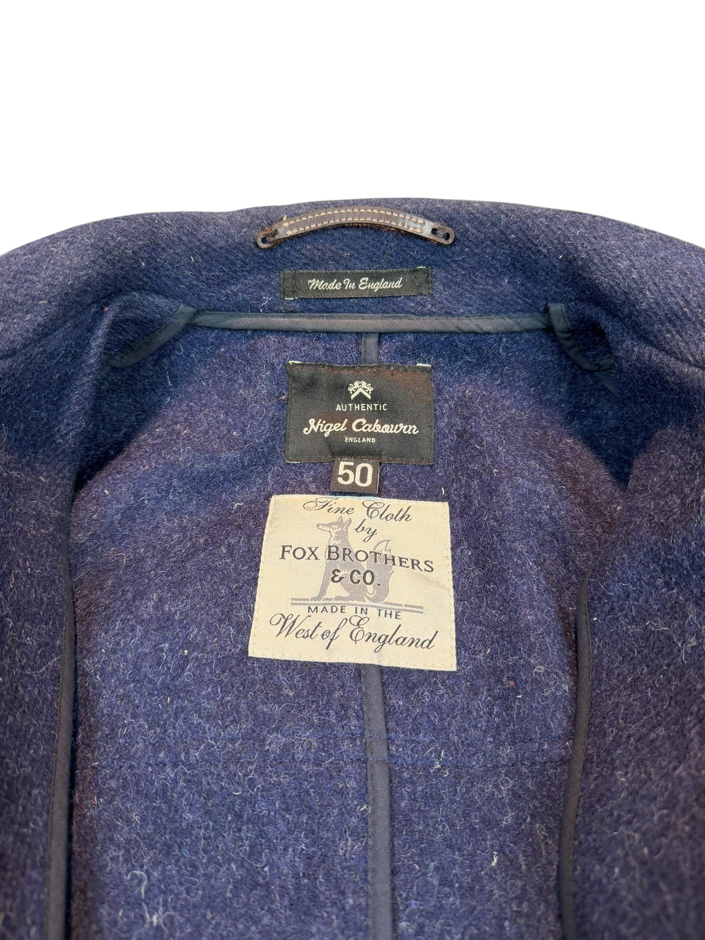 Nigel Cabourn Fox Brothers Melton Wool Duffle Coat