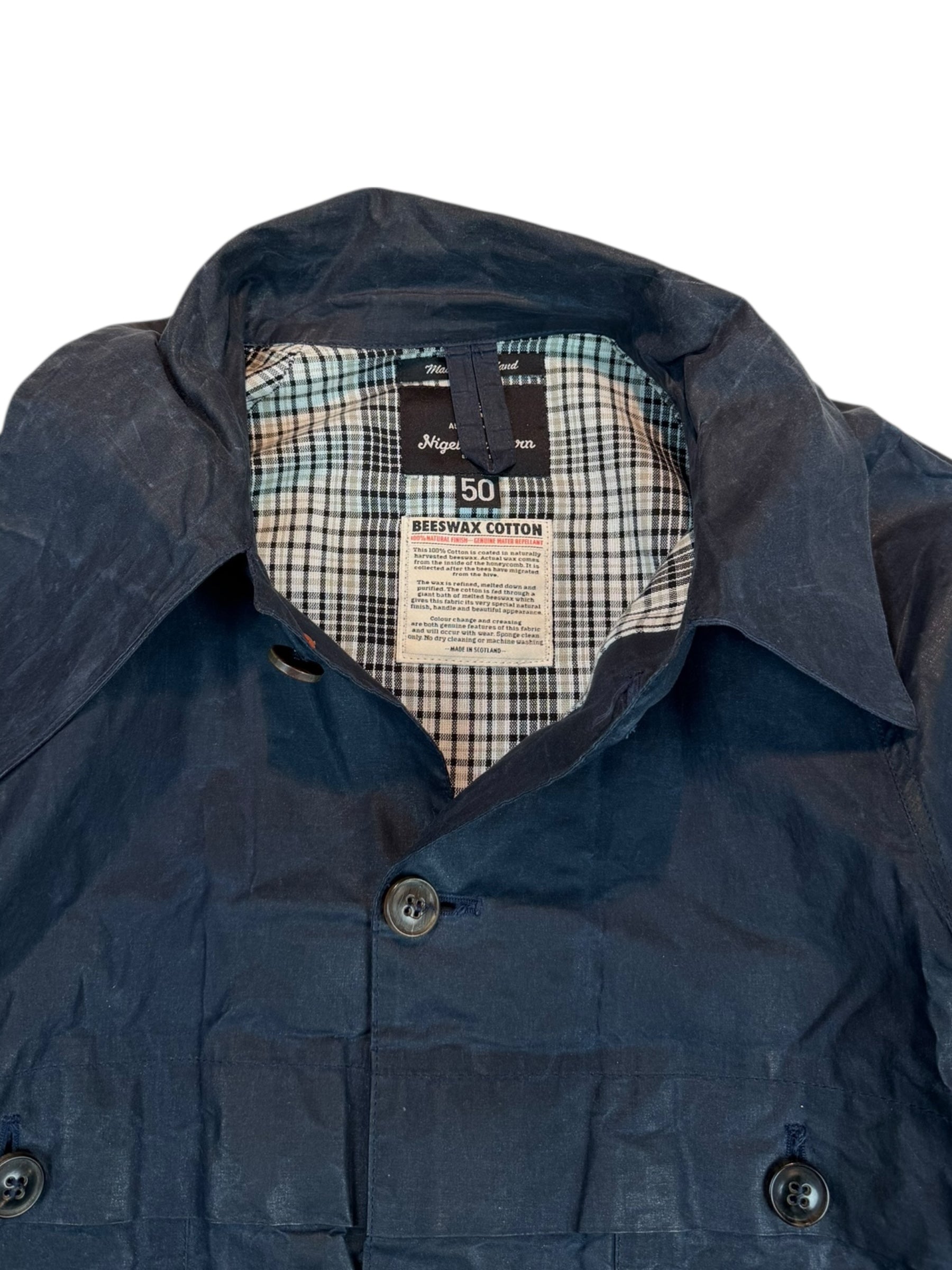 Nigel Cabourn Authentic Waxed Cotton Jacket