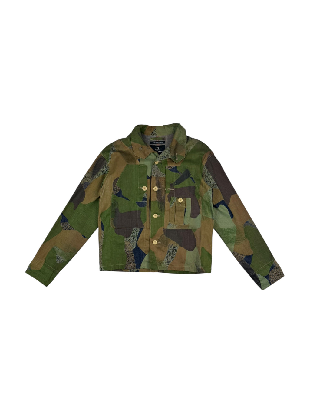 Nigel Cabourn Authentic Camo Denim Chore Jacket