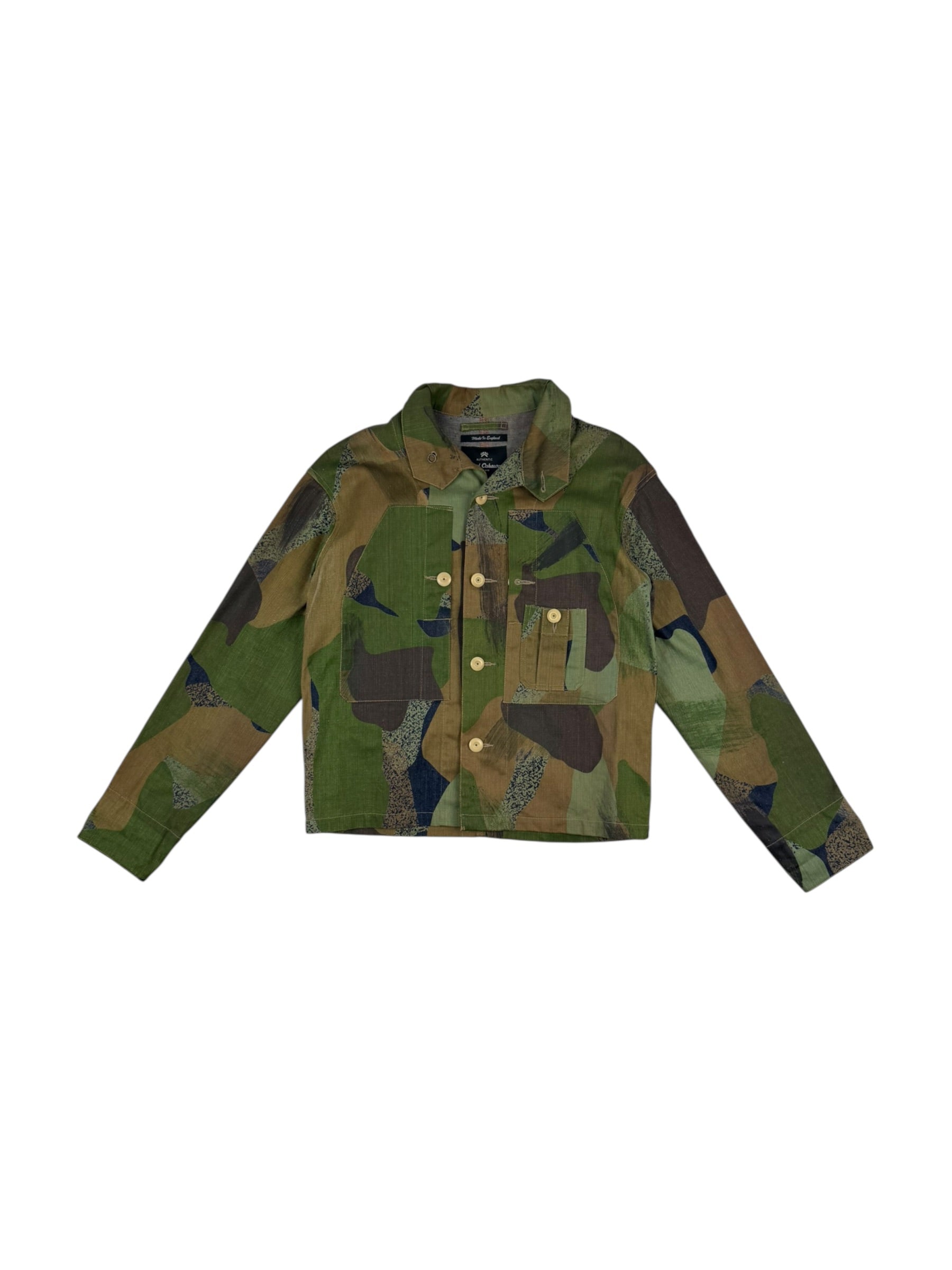 Nigel Cabourn Authentic Camo Denim Chore Jacket