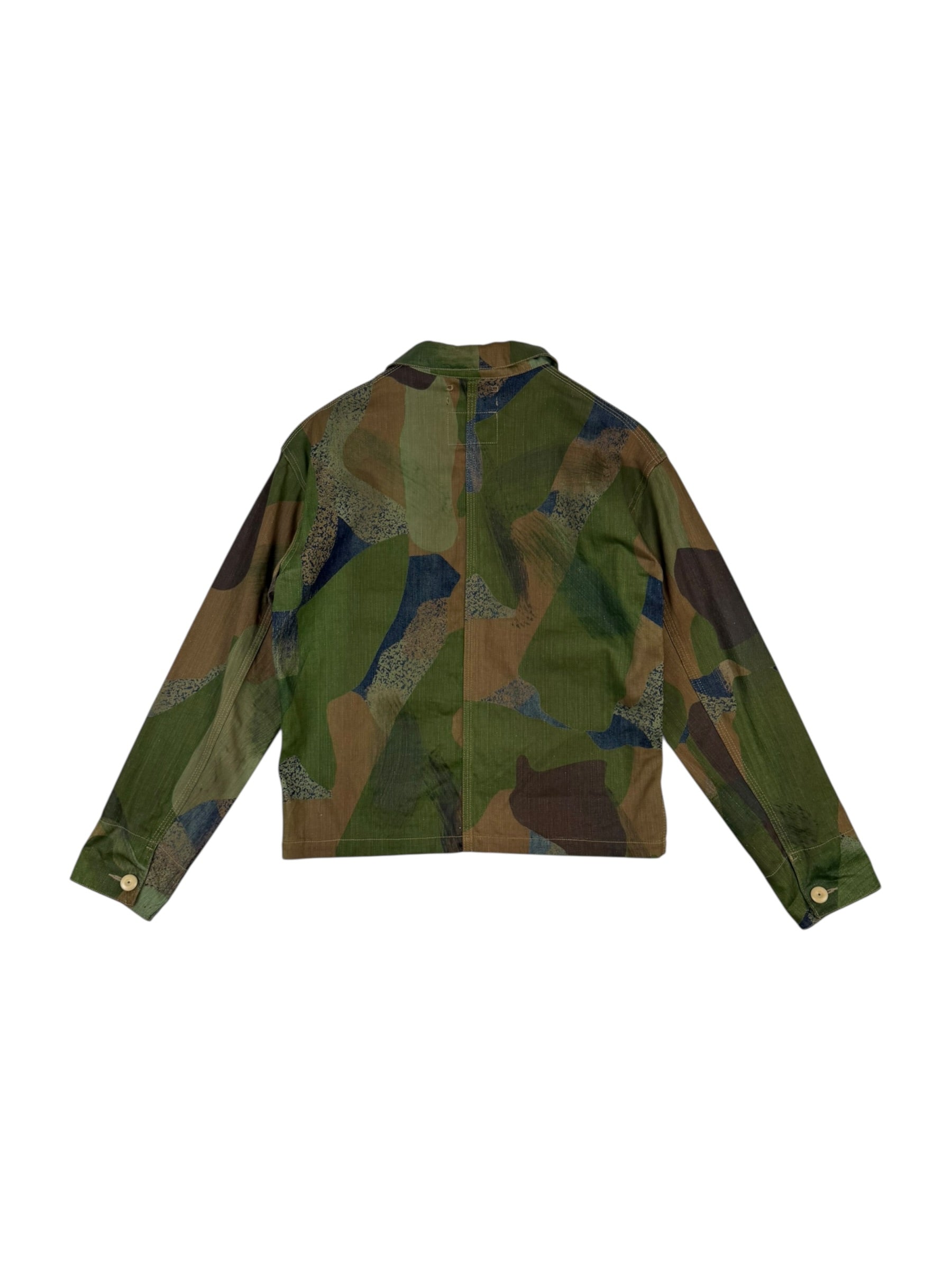Nigel Cabourn Authentic Camo Denim Chore Jacket