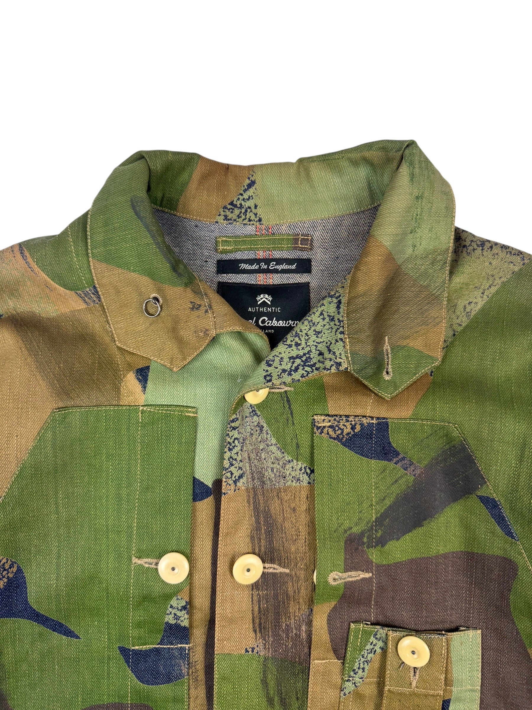 Nigel Cabourn Authentic Camo Denim Chore Jacket