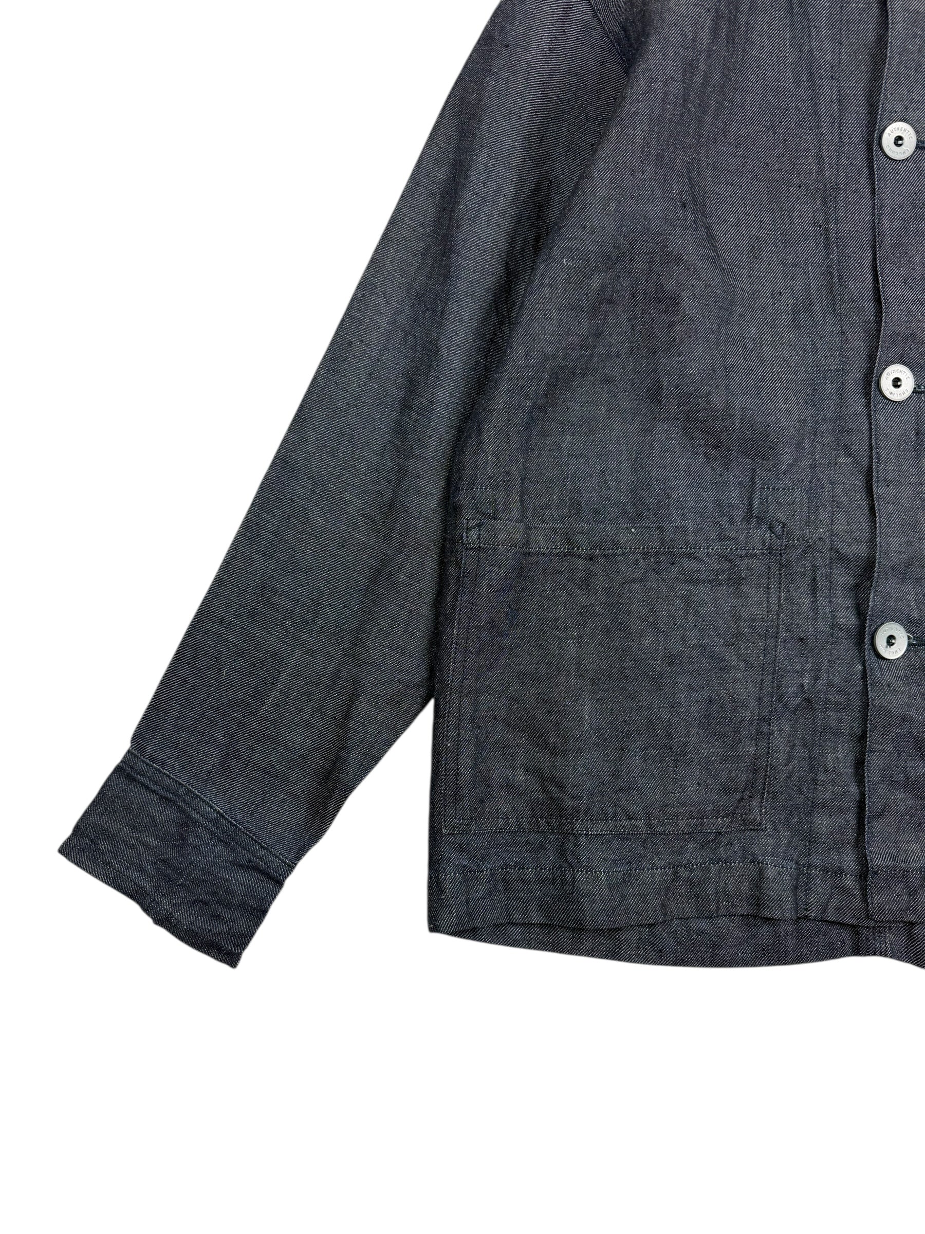 Nigel Cabourn Authentic Linen Chore Overshirt