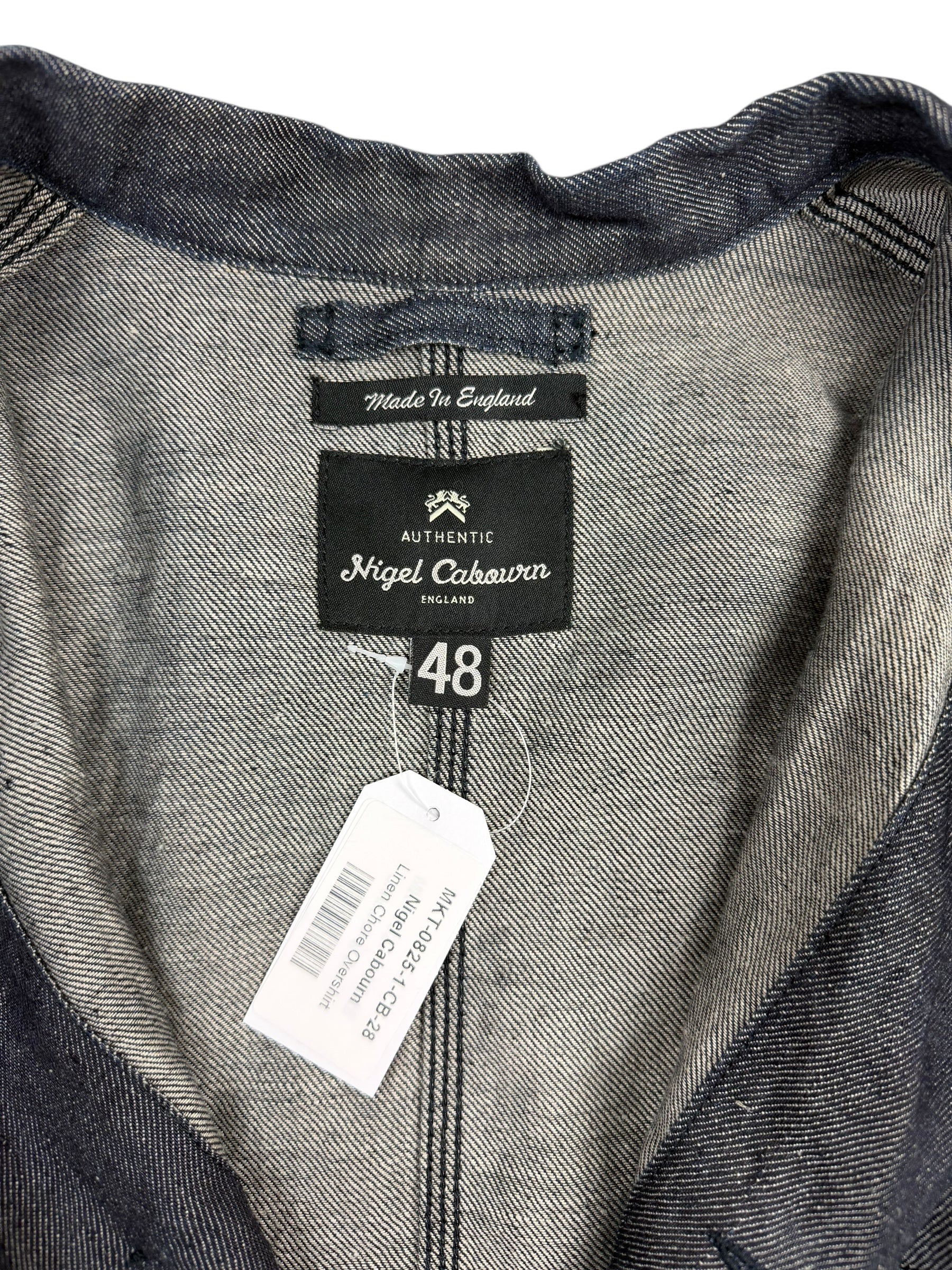 Nigel Cabourn Authentic Linen Chore Overshirt