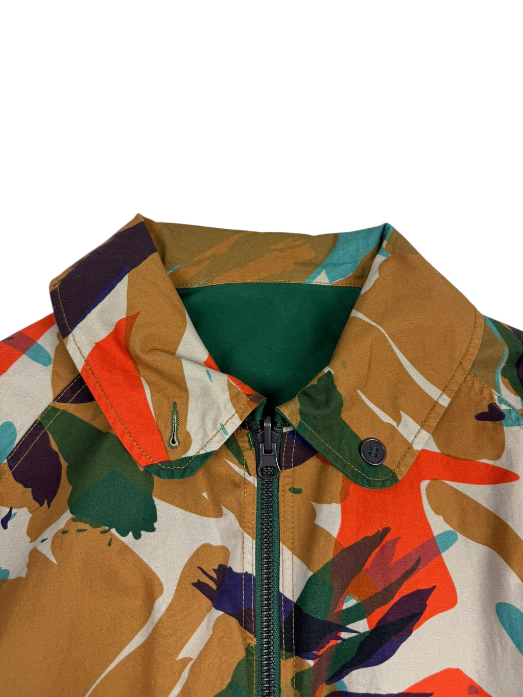 Nigel Cabourn Element Camo Reversible Murray Long Trench