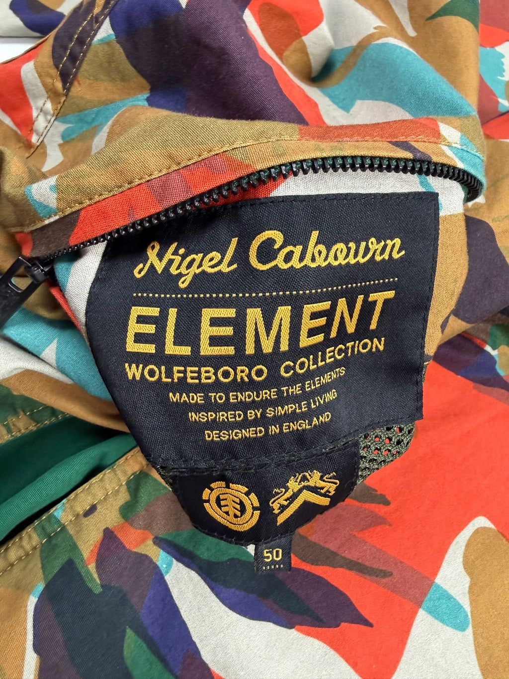 Nigel Cabourn Element Camo Reversible Murray Long Trench