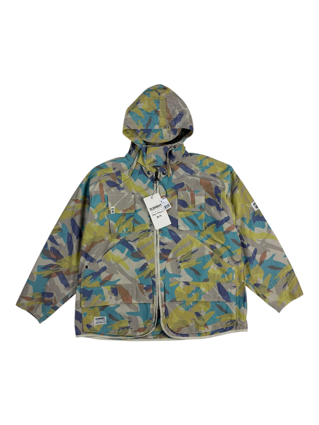 Nigel Cabourn Element Abstract Camo Alder Hunting Parka