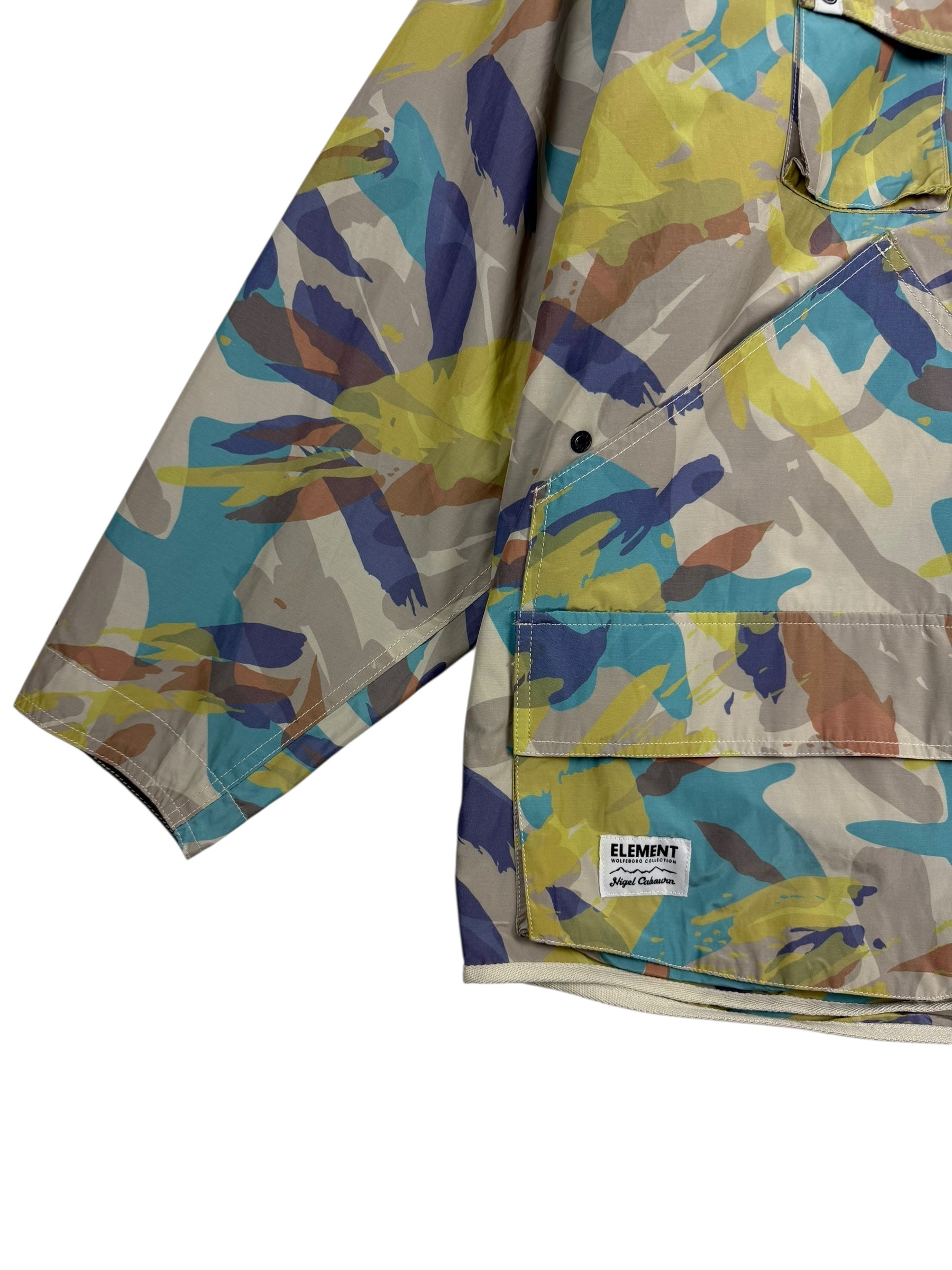 Nigel Cabourn Element Abstract Camo Alder Hunting Parka