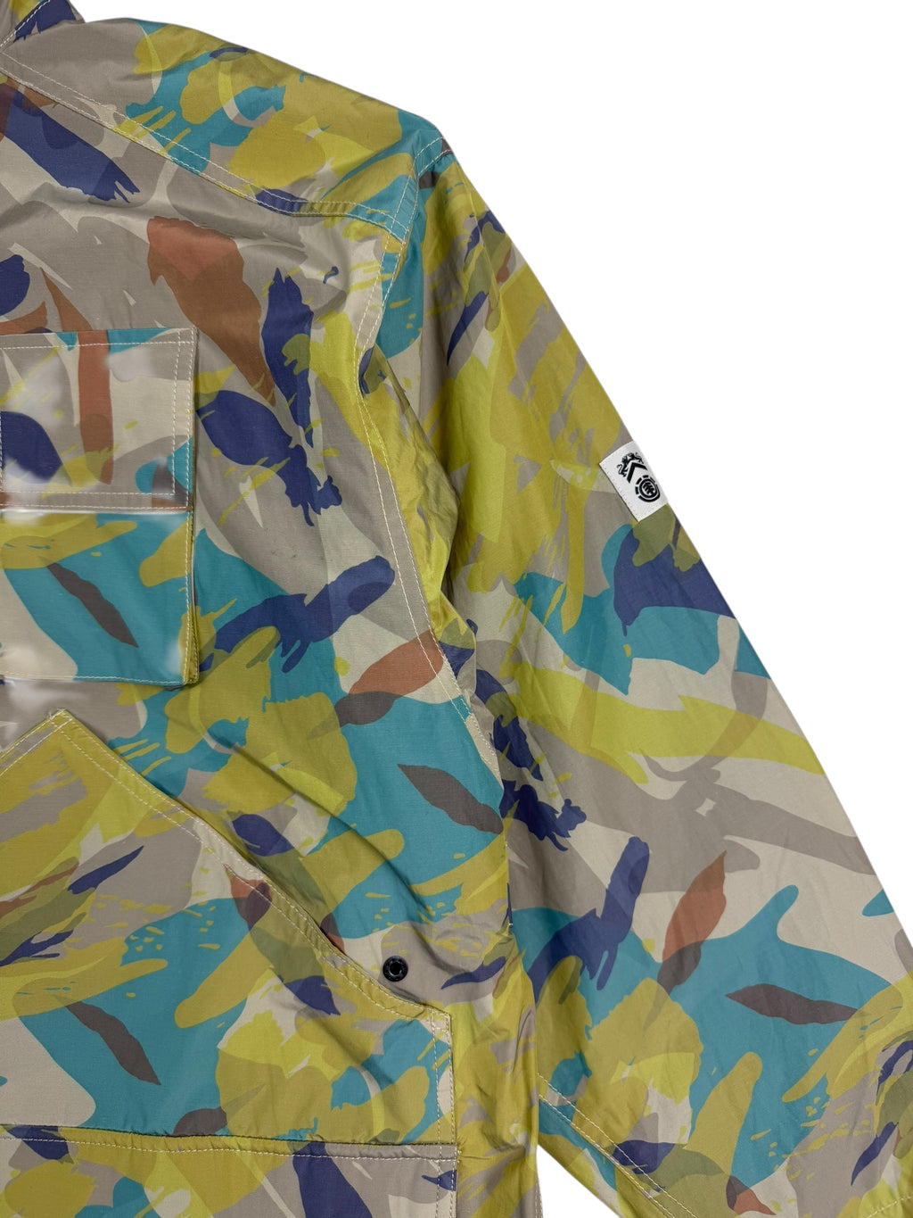 Nigel Cabourn Element Abstract Camo Alder Hunting Parka