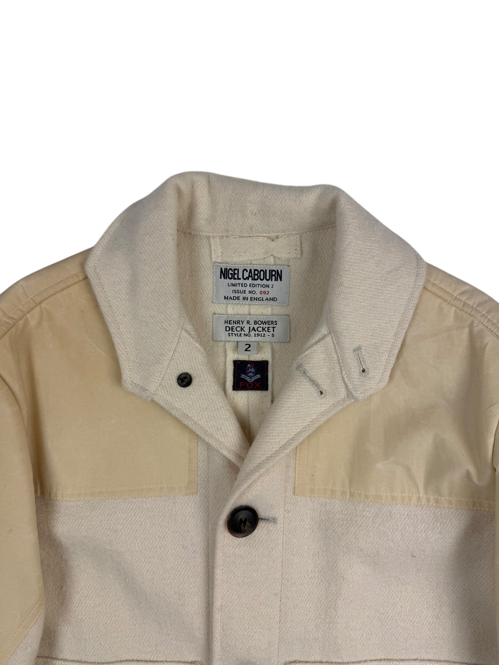 Nigel Cabourn Limited Edition Henry R. Bowers Deck Jacket