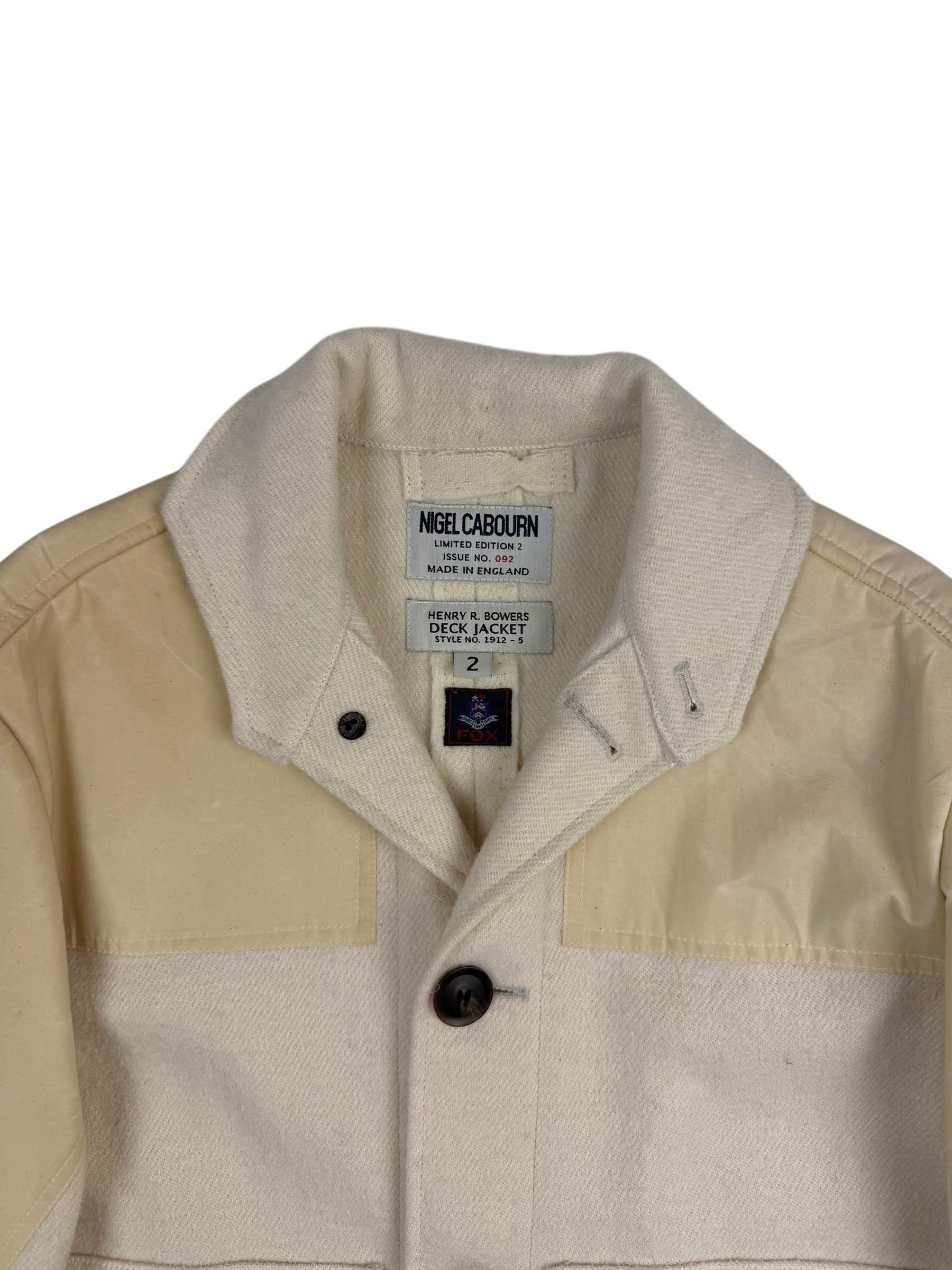 Nigel Cabourn Limited Edition Henry R. Bowers Deck Jacket