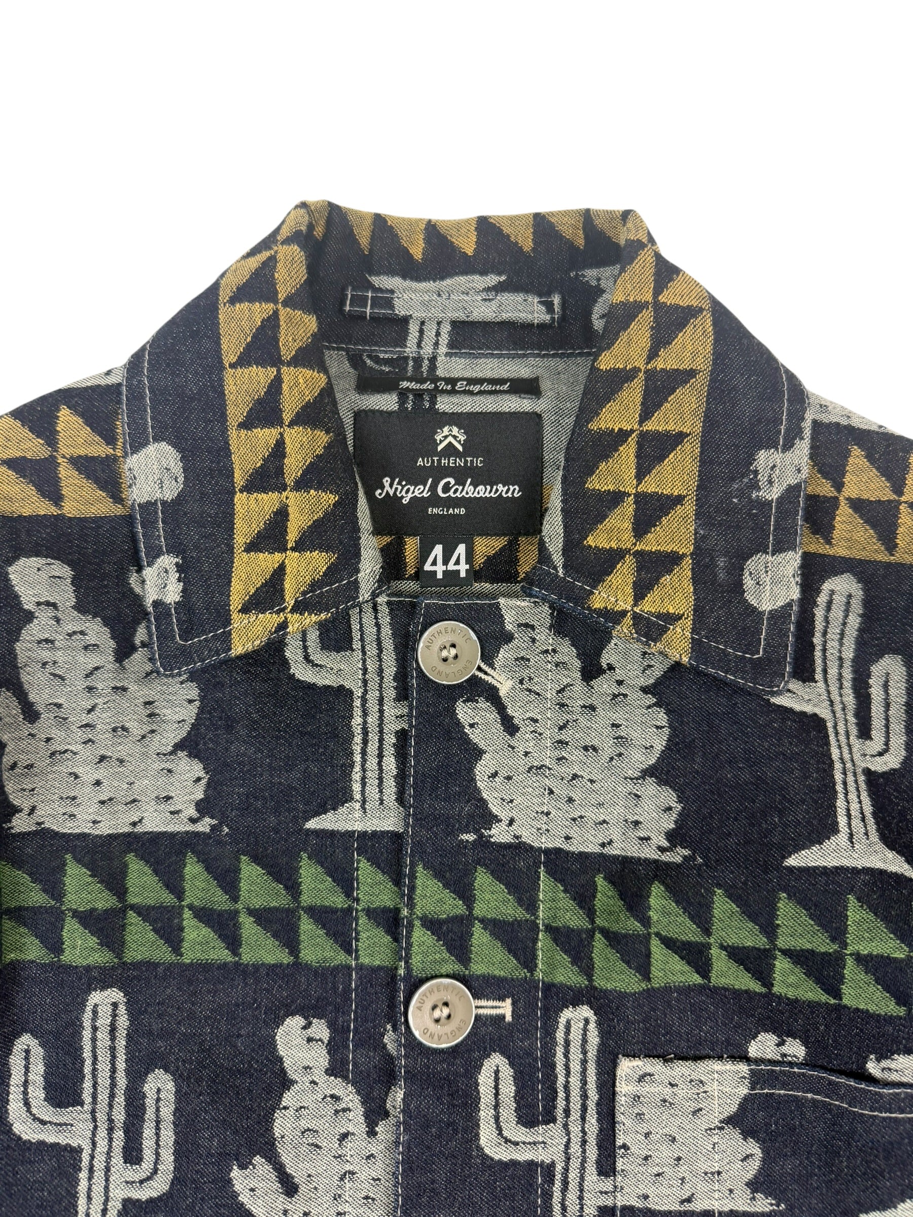 Nigel Cabourn Authentic Cactus Jacquard Chore Jacket – RE:BOURN