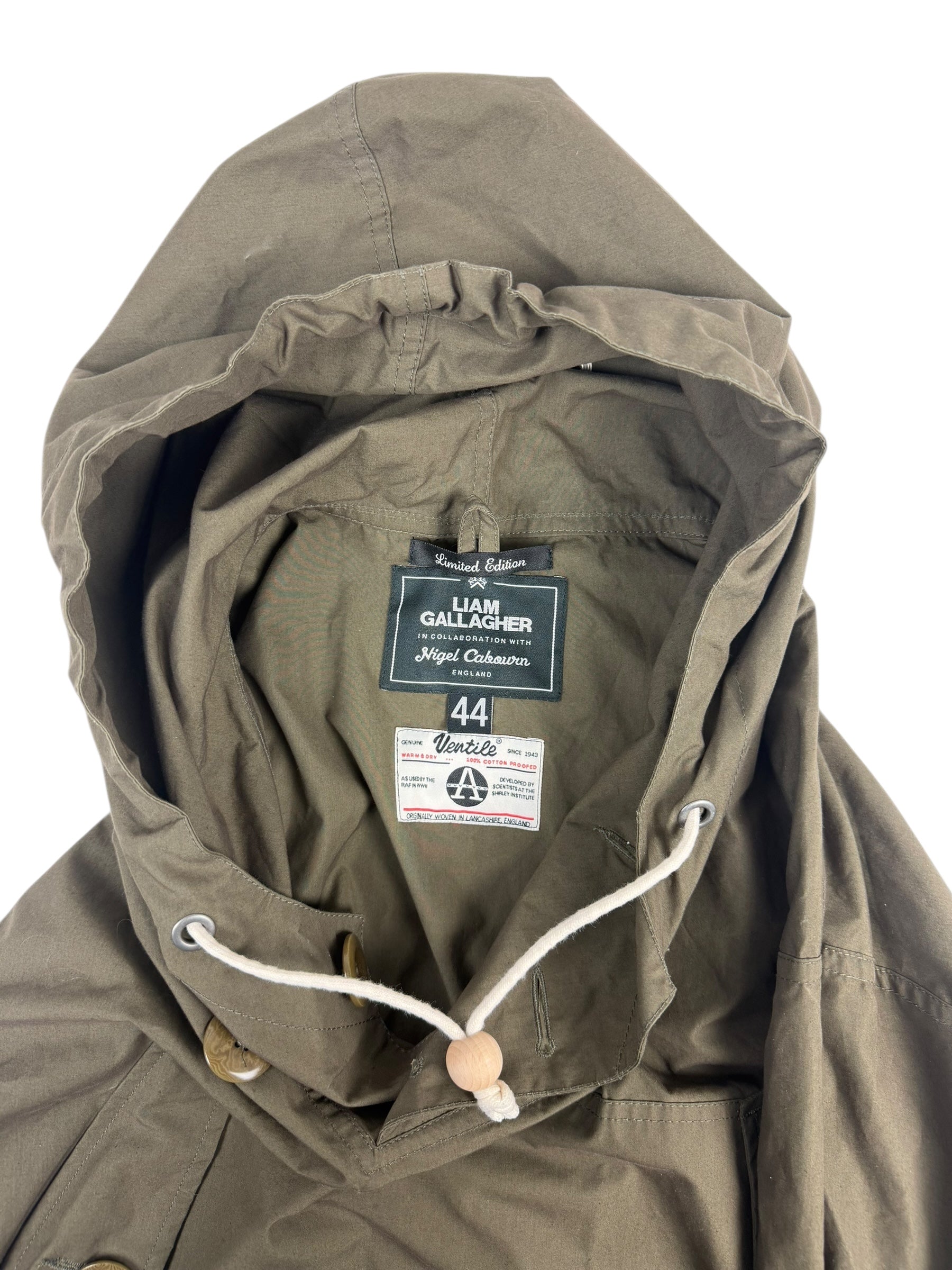 Nigel Cabourn Liam Gallagher Ventile Long Smock – RE:BOURN