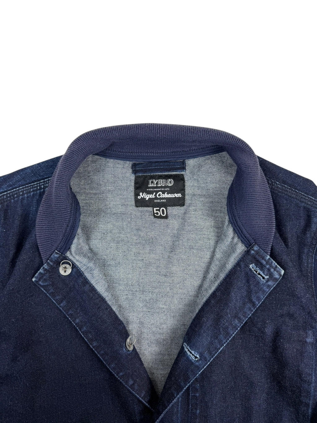 Nigel Cabourn Lybro Varsity Denim Jacket