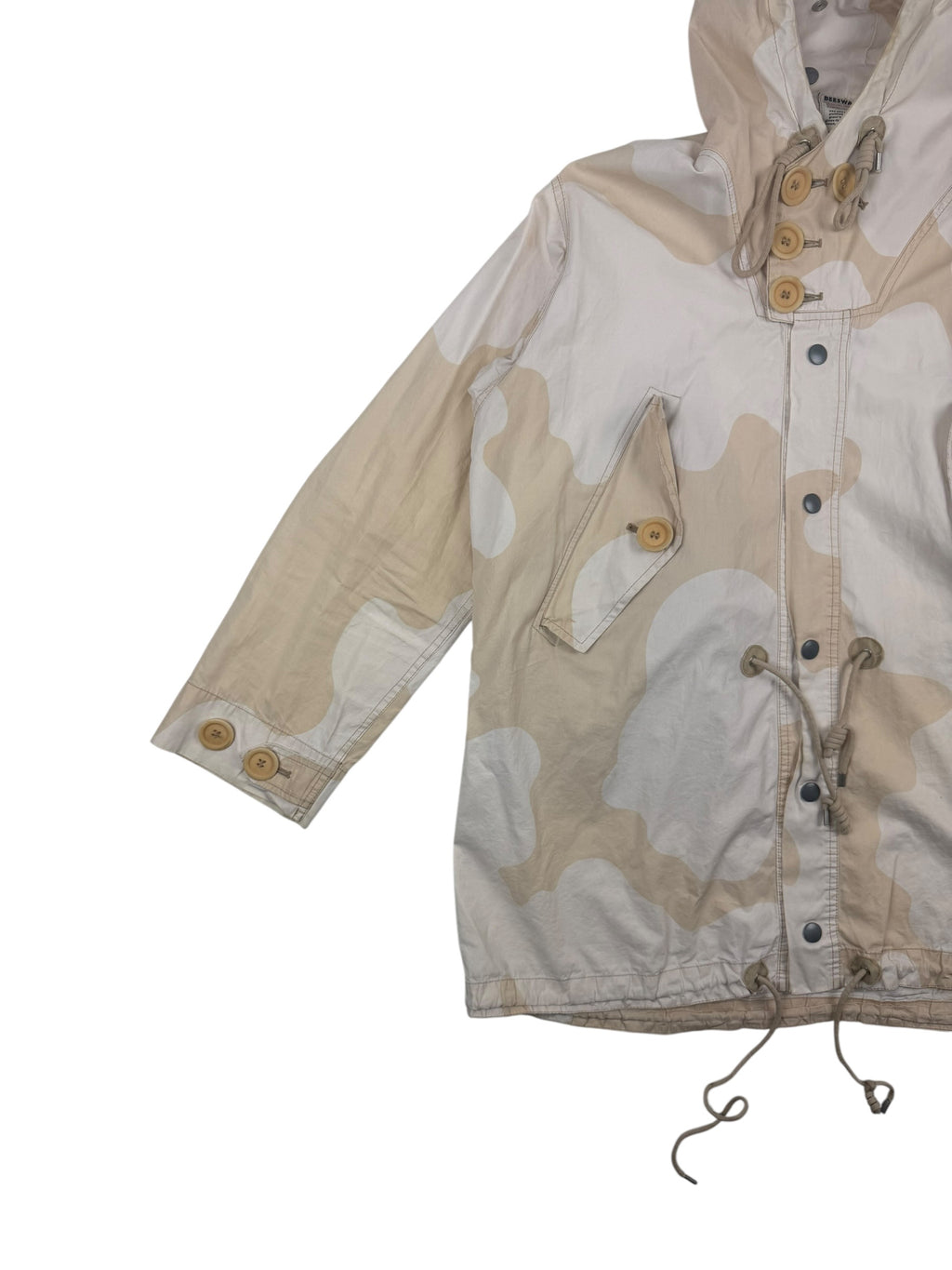 Nigel Cabourn 'Limited Edition' Cloud Camo Naval Parka